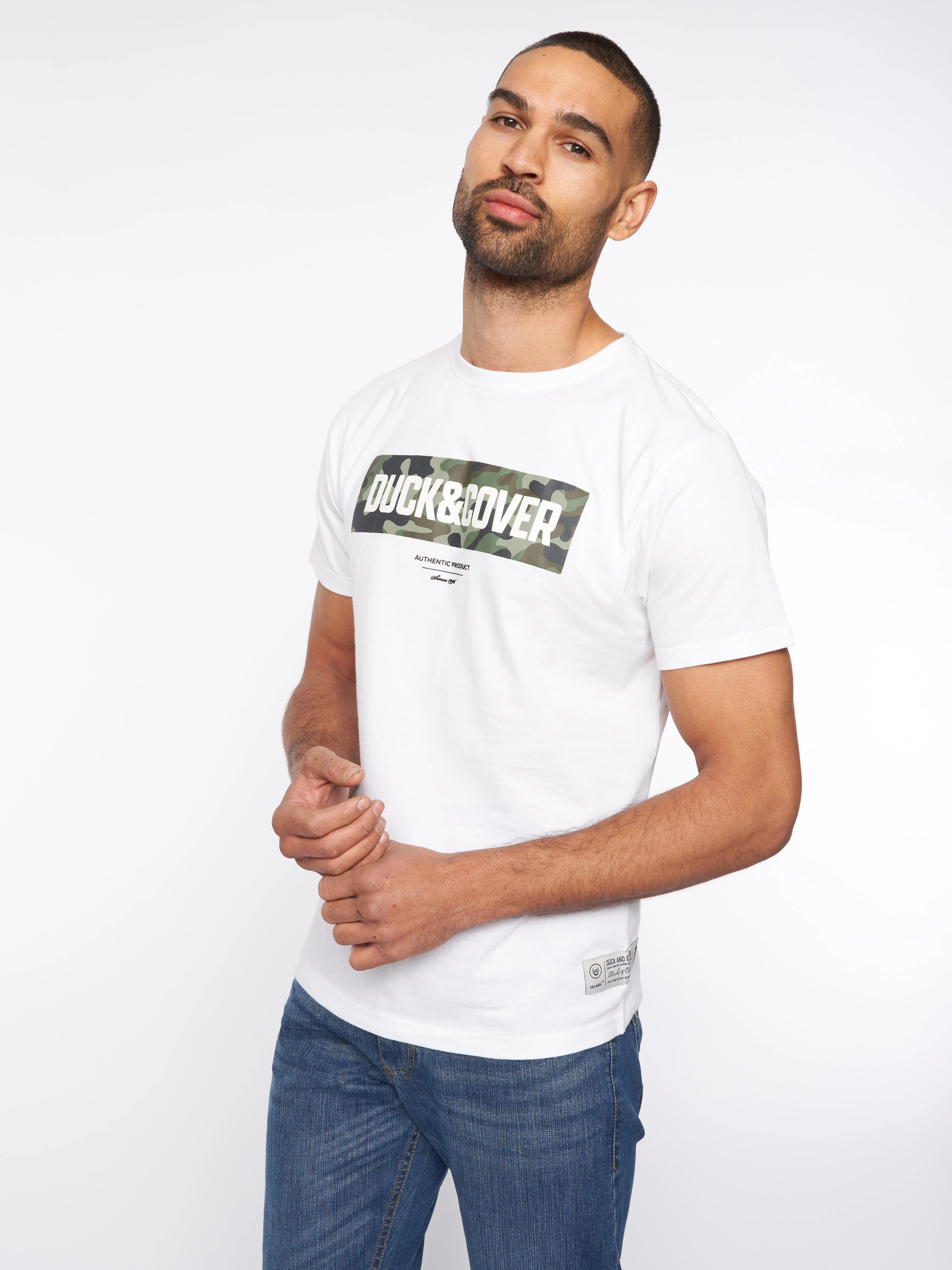 Davilo T-Shirt White sold by Brand Corner product image thumbnail 5