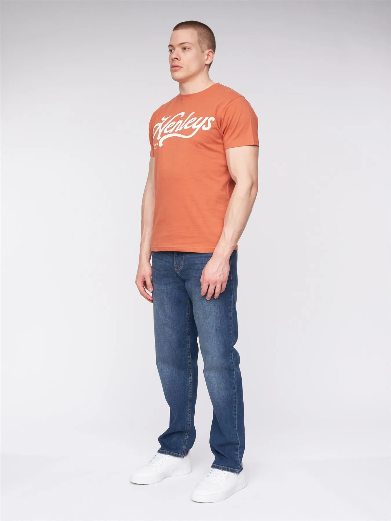 Mens Breeze Straight Fit Jeans Stone Wash sold by Brand Corner product image thumbnail 3