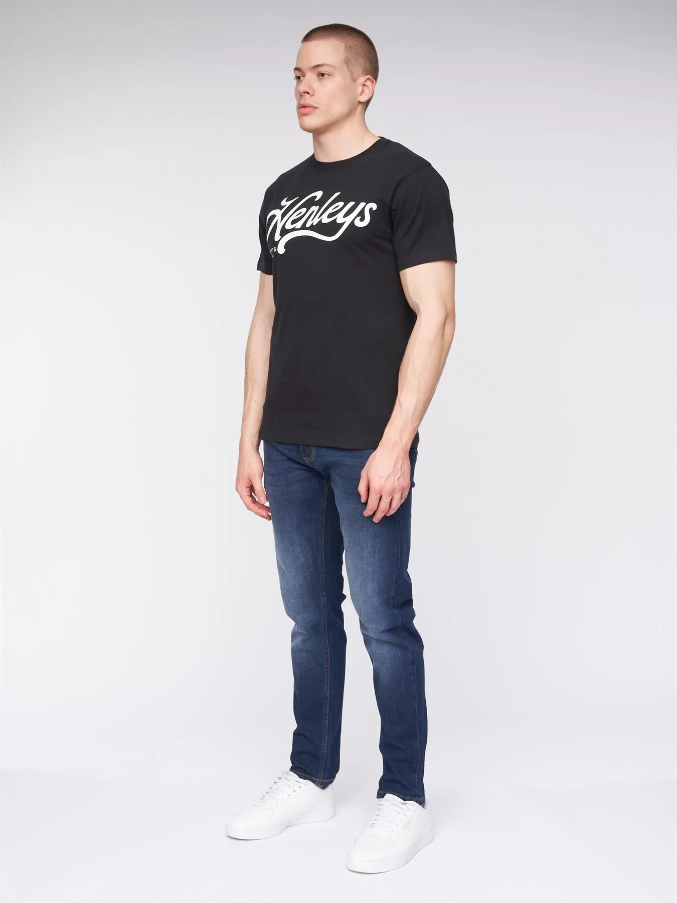 Mens Scripthen T-Shirt Black sold by Brand Corner product image thumbnail 2