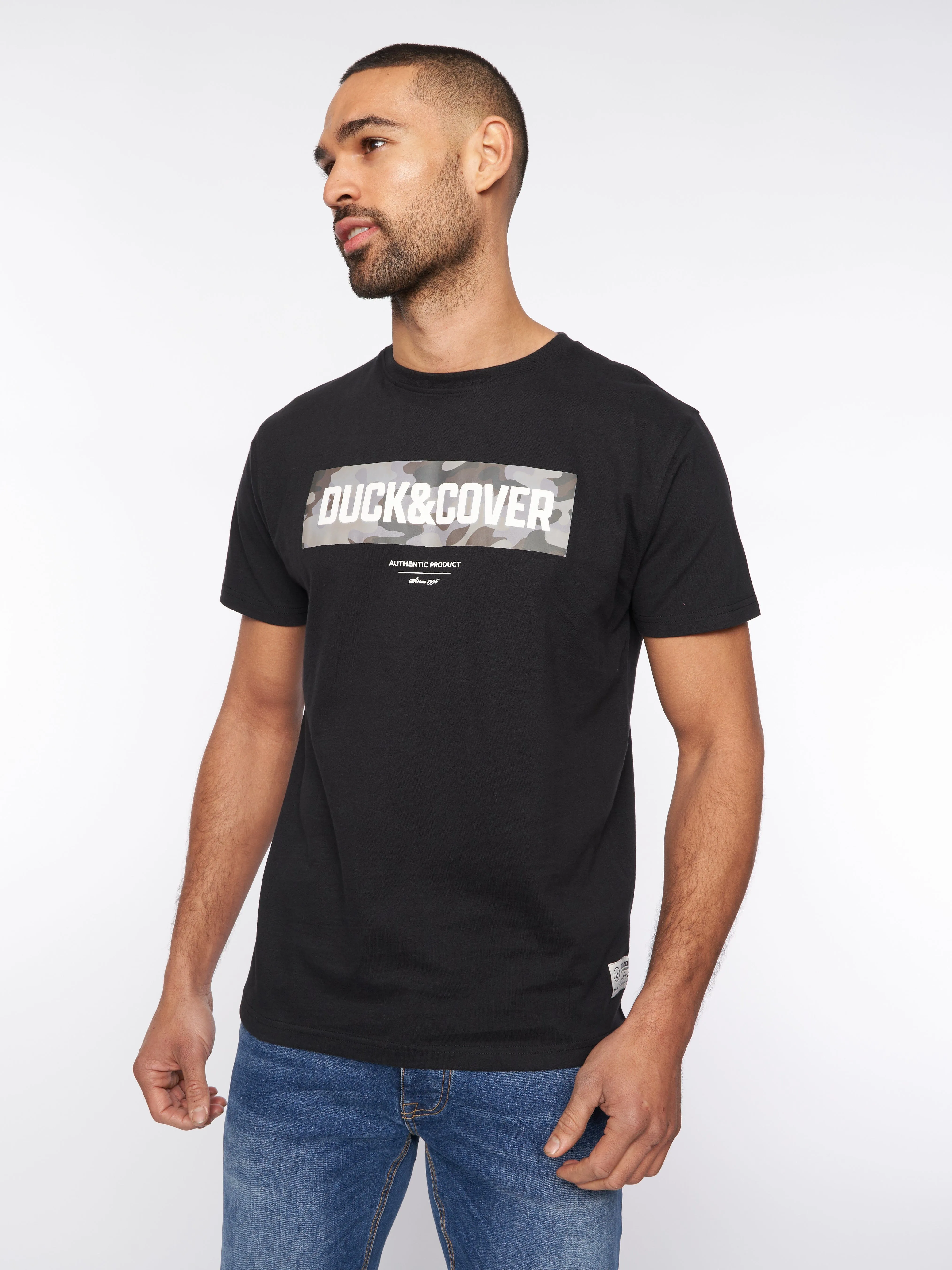 Davilo T-Shirt Black sold by Brand Corner product image thumbnail 4