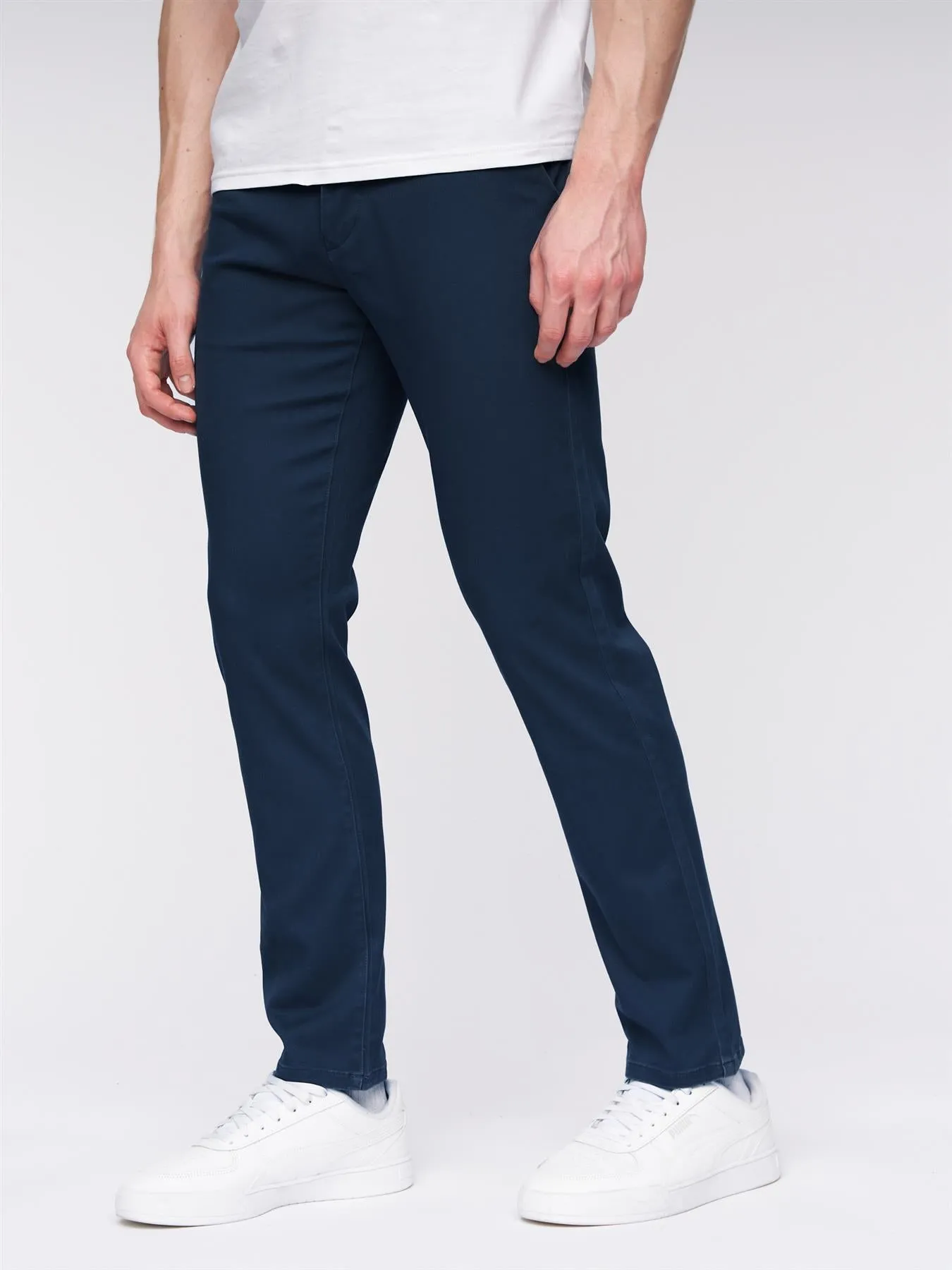Mens Visit Chinos Blue sold by Brand Corner