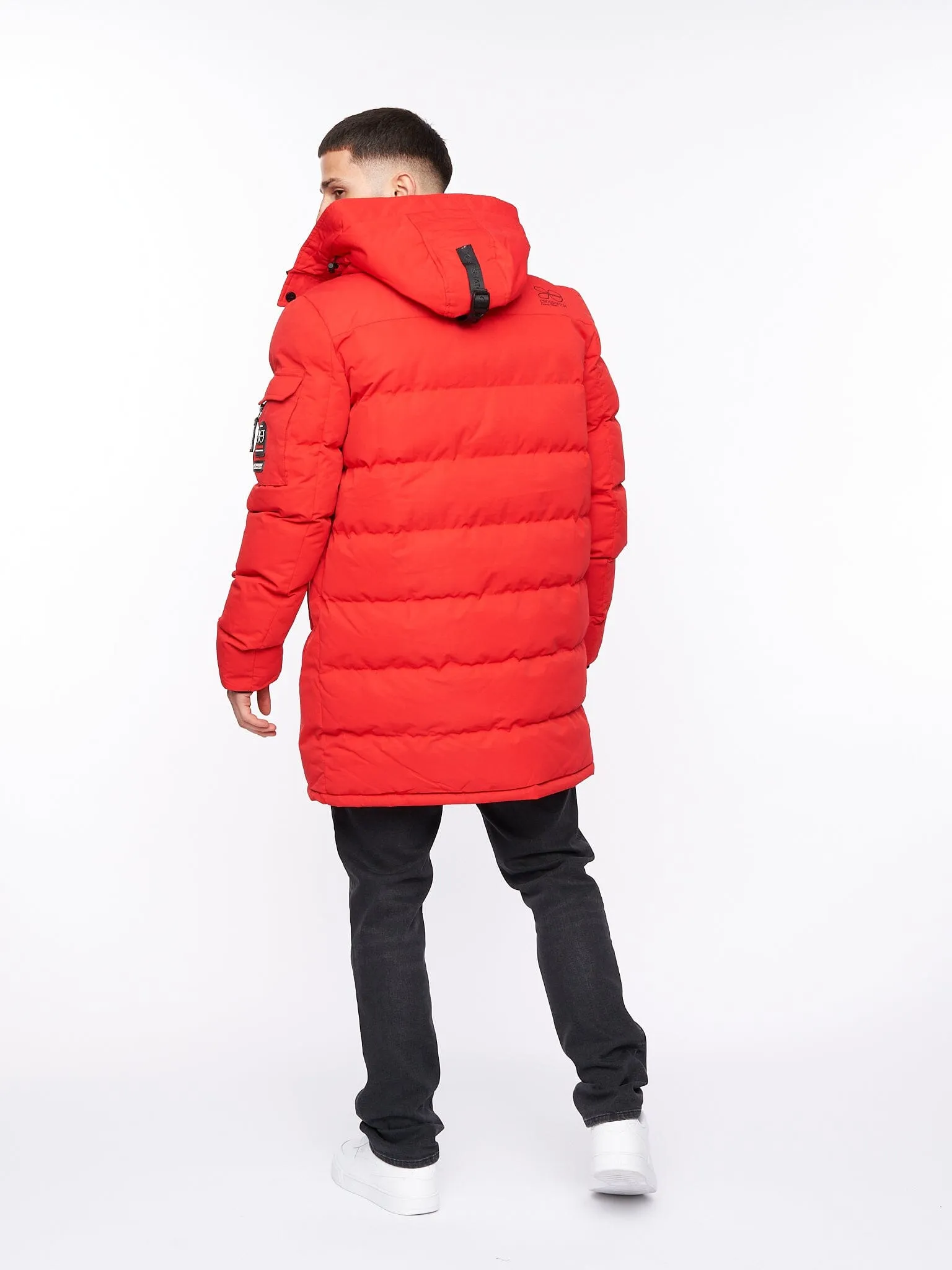 Mens Milwaka Long Jacket Red sold by Brand Corner product image thumbnail 4
