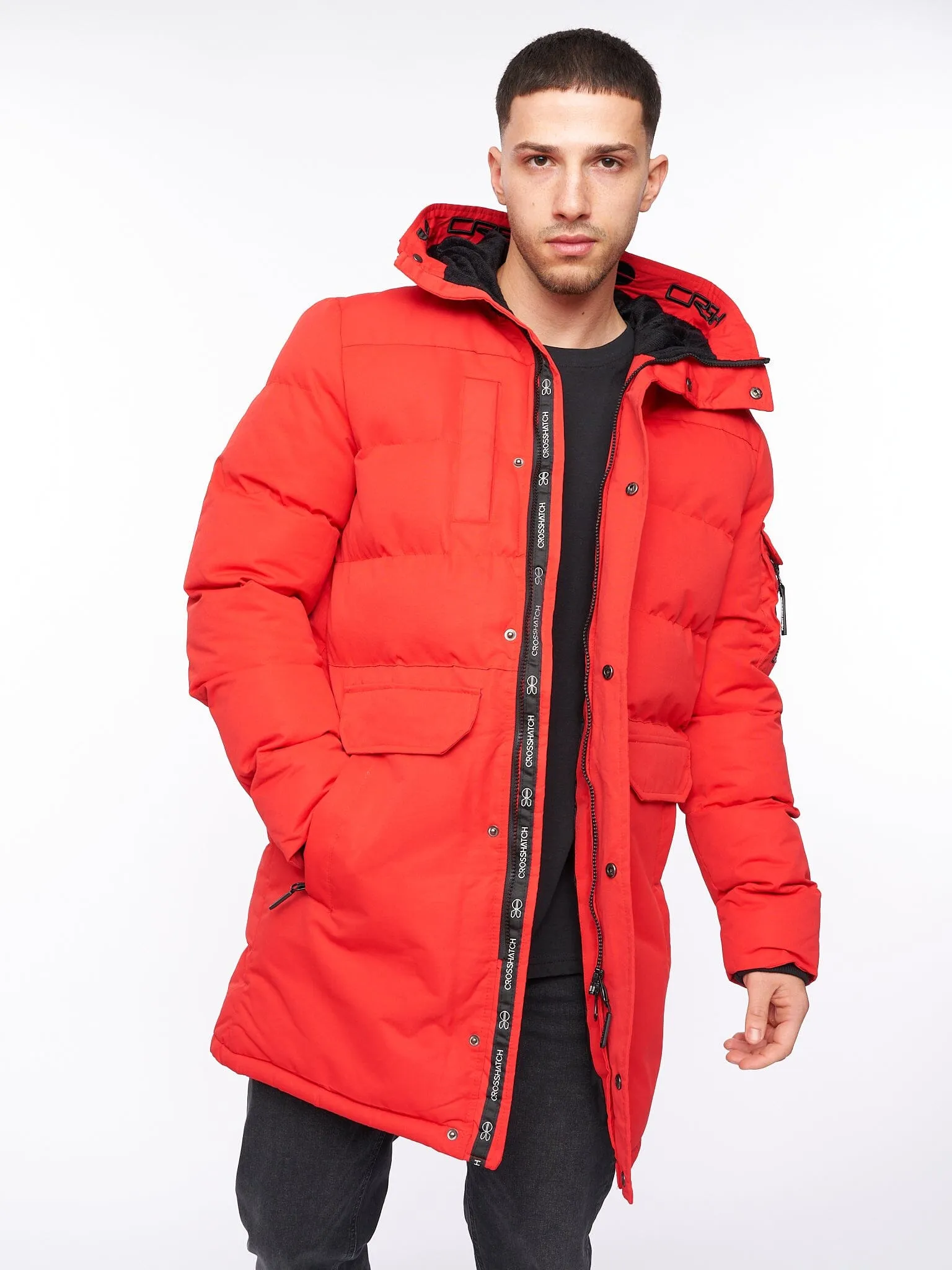 Mens Milwaka Long Jacket Red sold by Brand Corner product image thumbnail 2