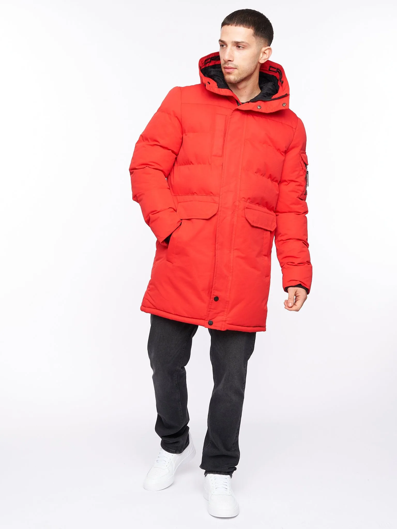Mens Milwaka Long Jacket Red sold by Brand Corner product image thumbnail 3