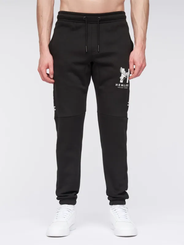 Mens Tapehen Joggers Black sold by Brand Corner