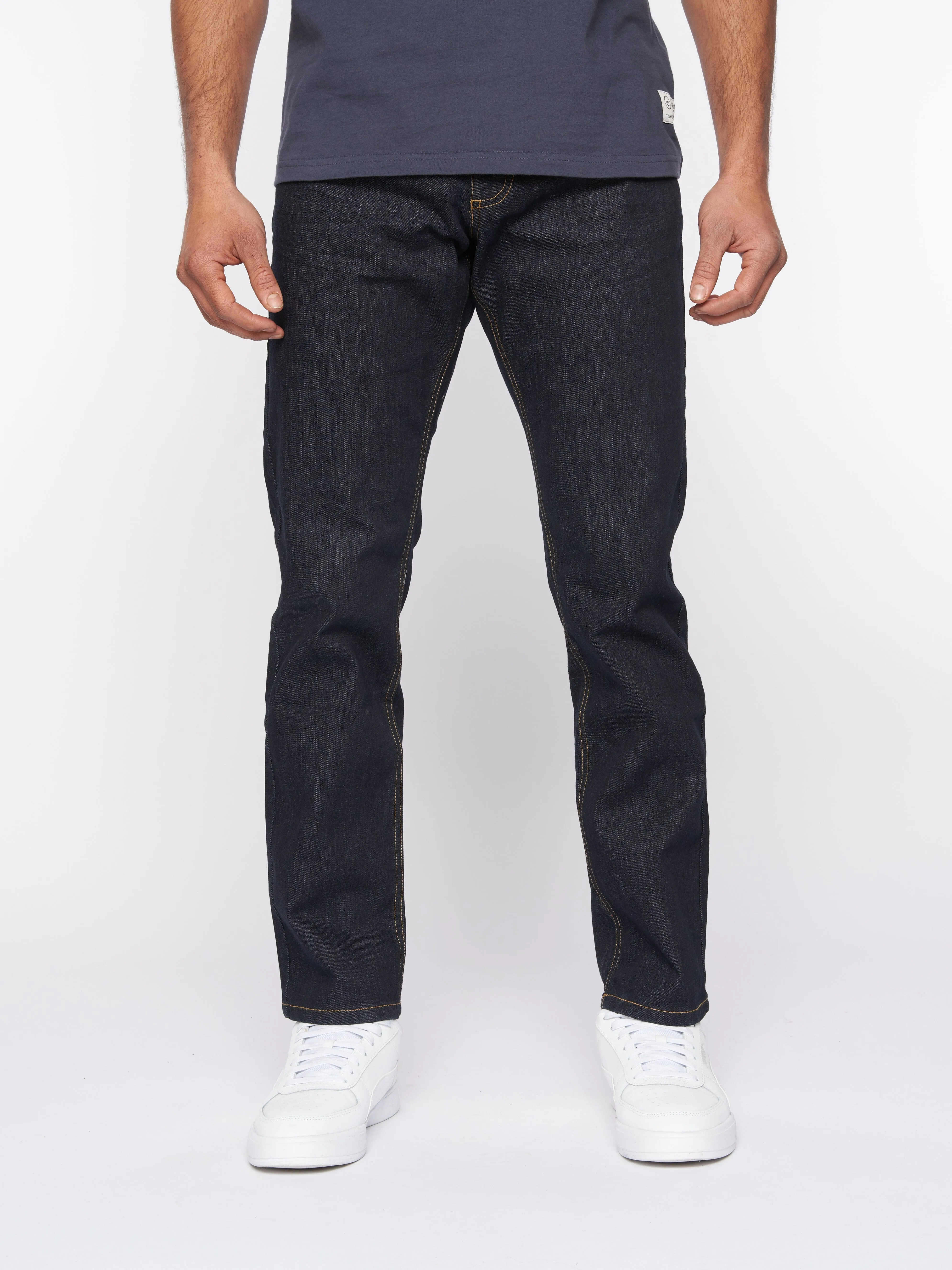 Mens Hydras Straight Leg Jeans Raw Wash sold by Brand Corner