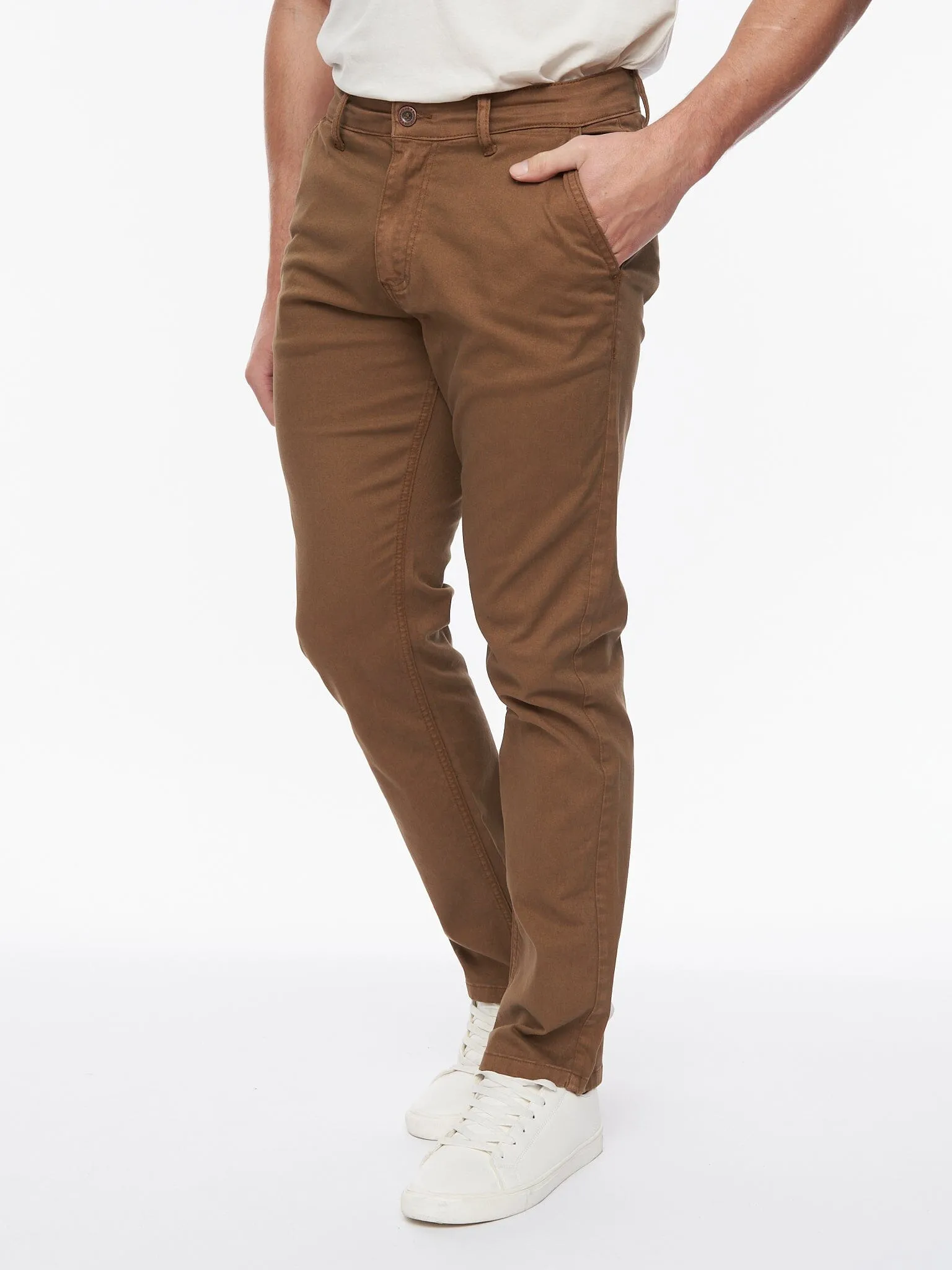 Tasman Chinos Dark Stone sold by Brand Corner product image thumbnail 3