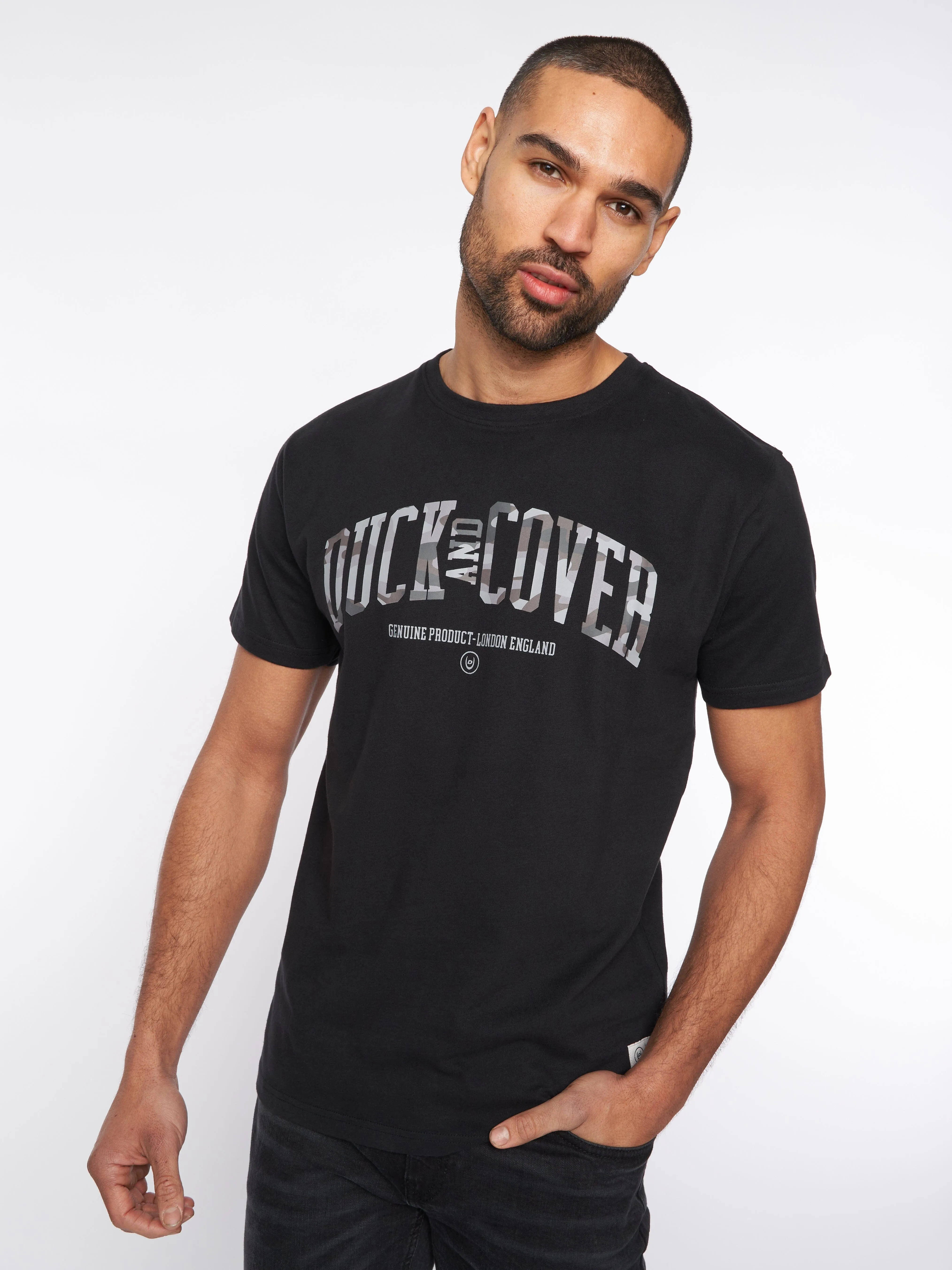 Shaffer T-Shirt Black sold by Brand Corner product image thumbnail 4