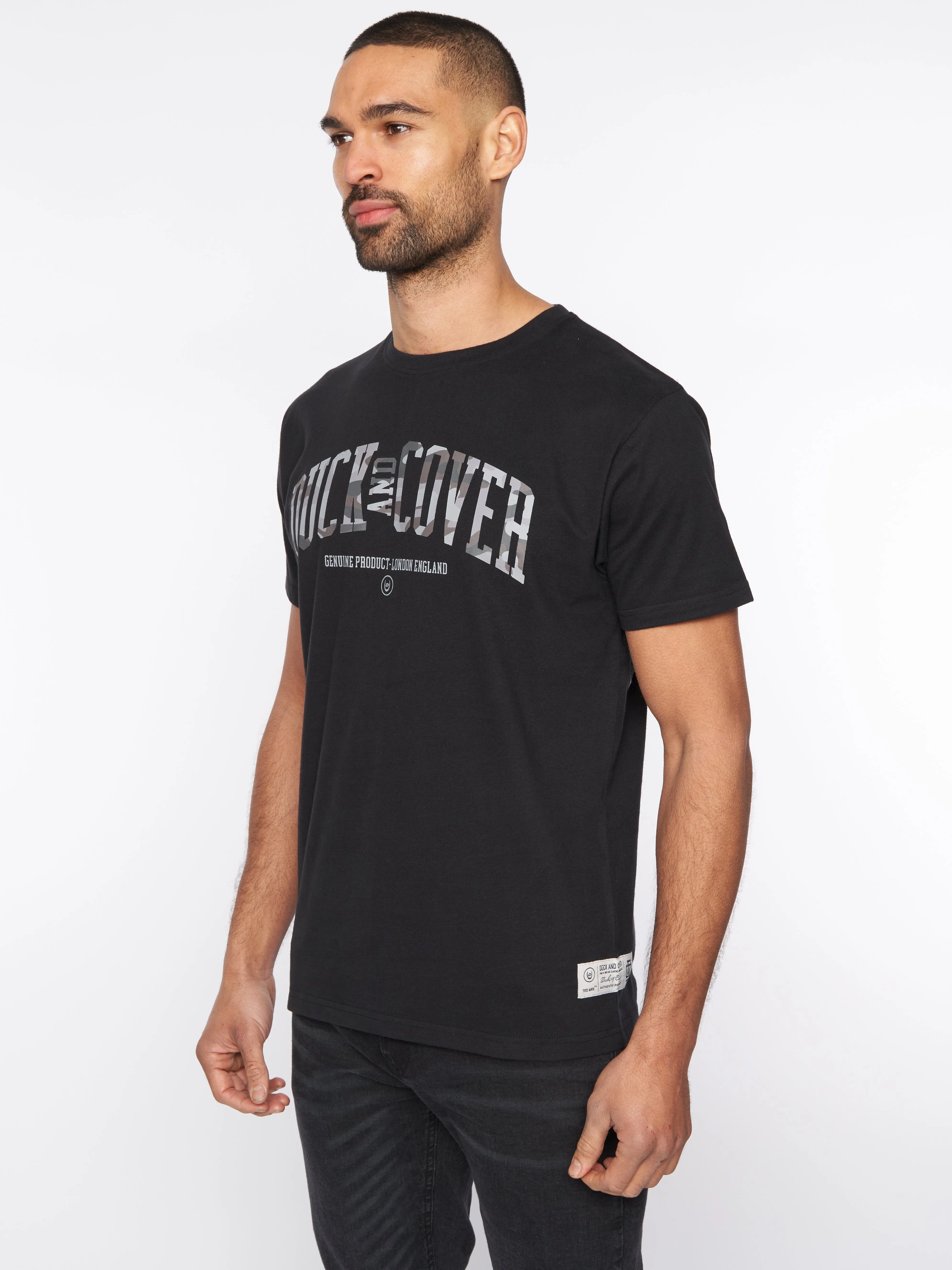Shaffer T-Shirt Black sold by Brand Corner product image thumbnail 2
