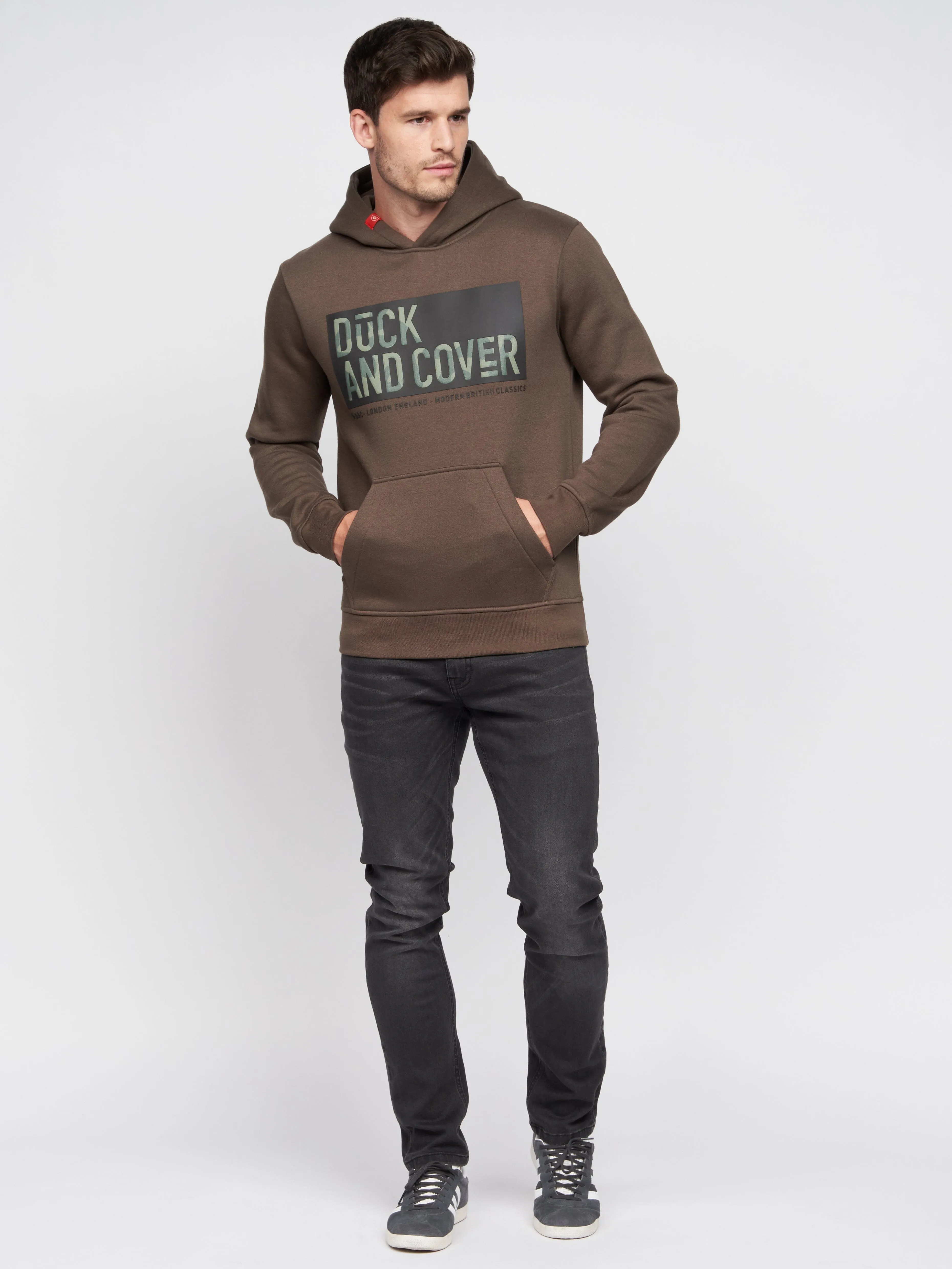 Quantain Hoodie Brown sold by Brand Corner product image thumbnail 3