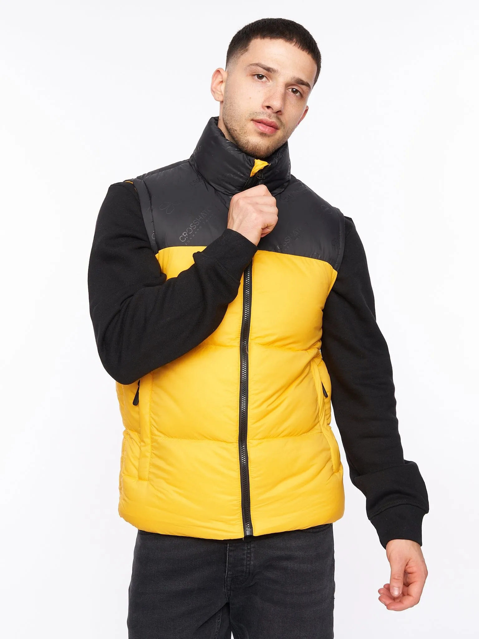Demerley Gilet Yellow sold by Brand Corner