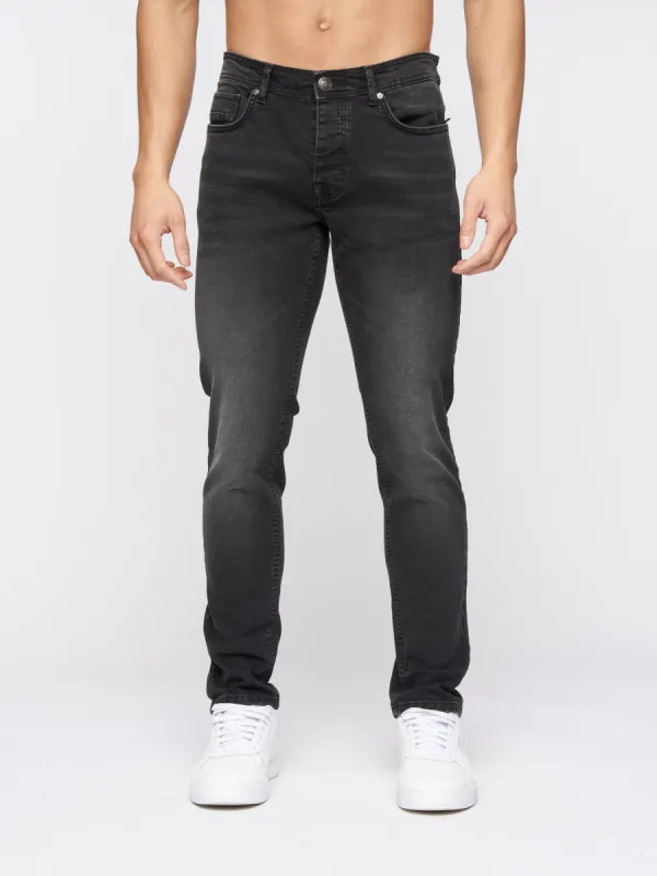 Buraca Slim Fit Denim Jeans Black Wash sold by Brand Corner