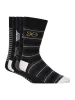 Regaline Socks 5pk Black sold by Brand Corner