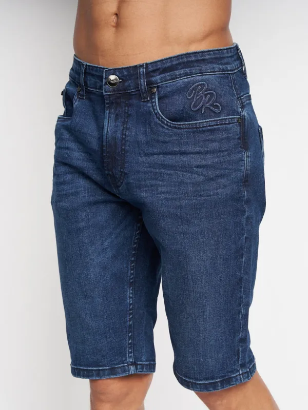 Sterlon Denim Shorts Stone Wash sold by Brand Corner