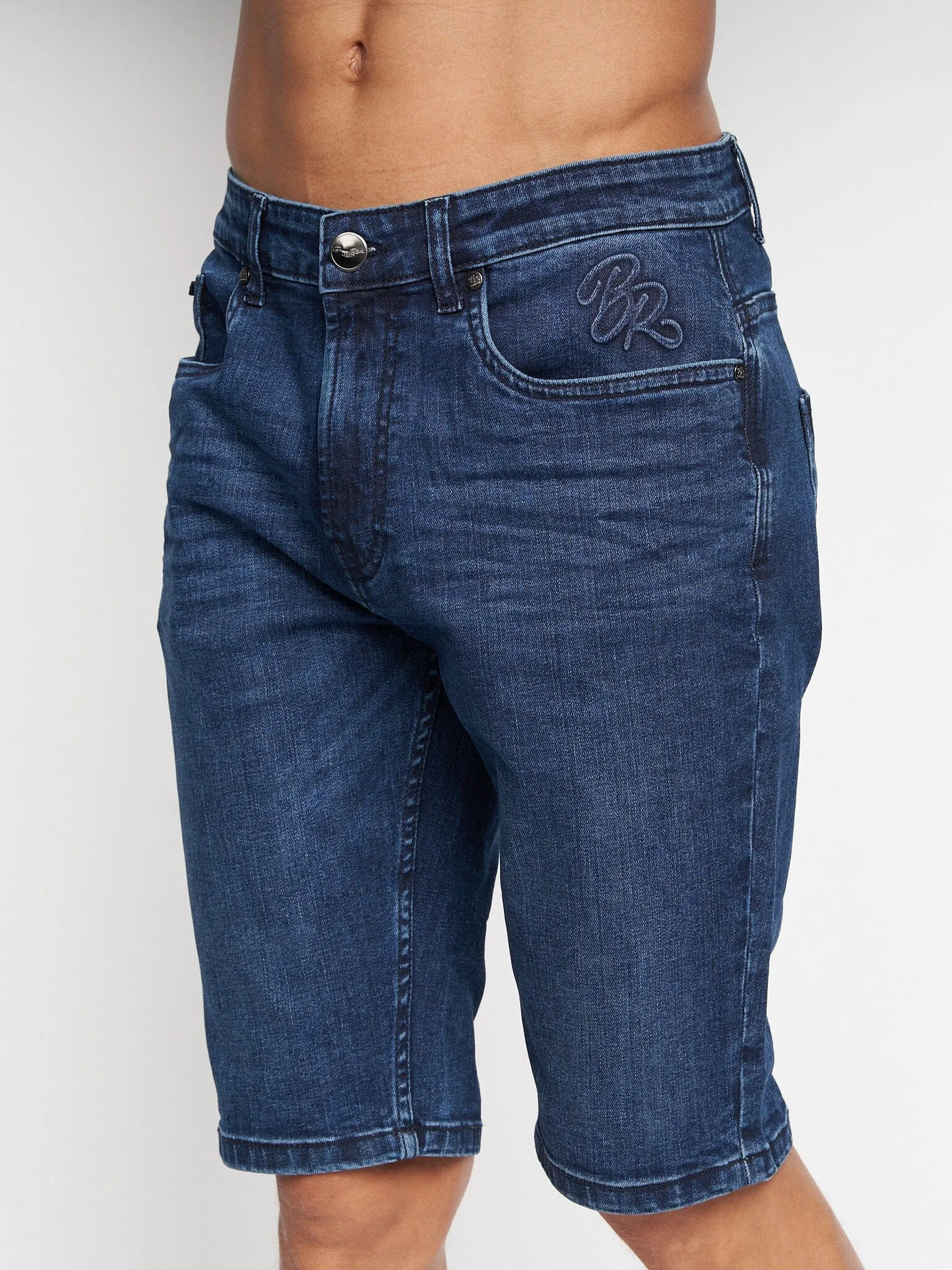 Sterlon Denim Shorts Stone Wash sold by Brand Corner