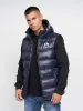 Karnos Hooded Gilet Dark Navy sold by Brand Corner