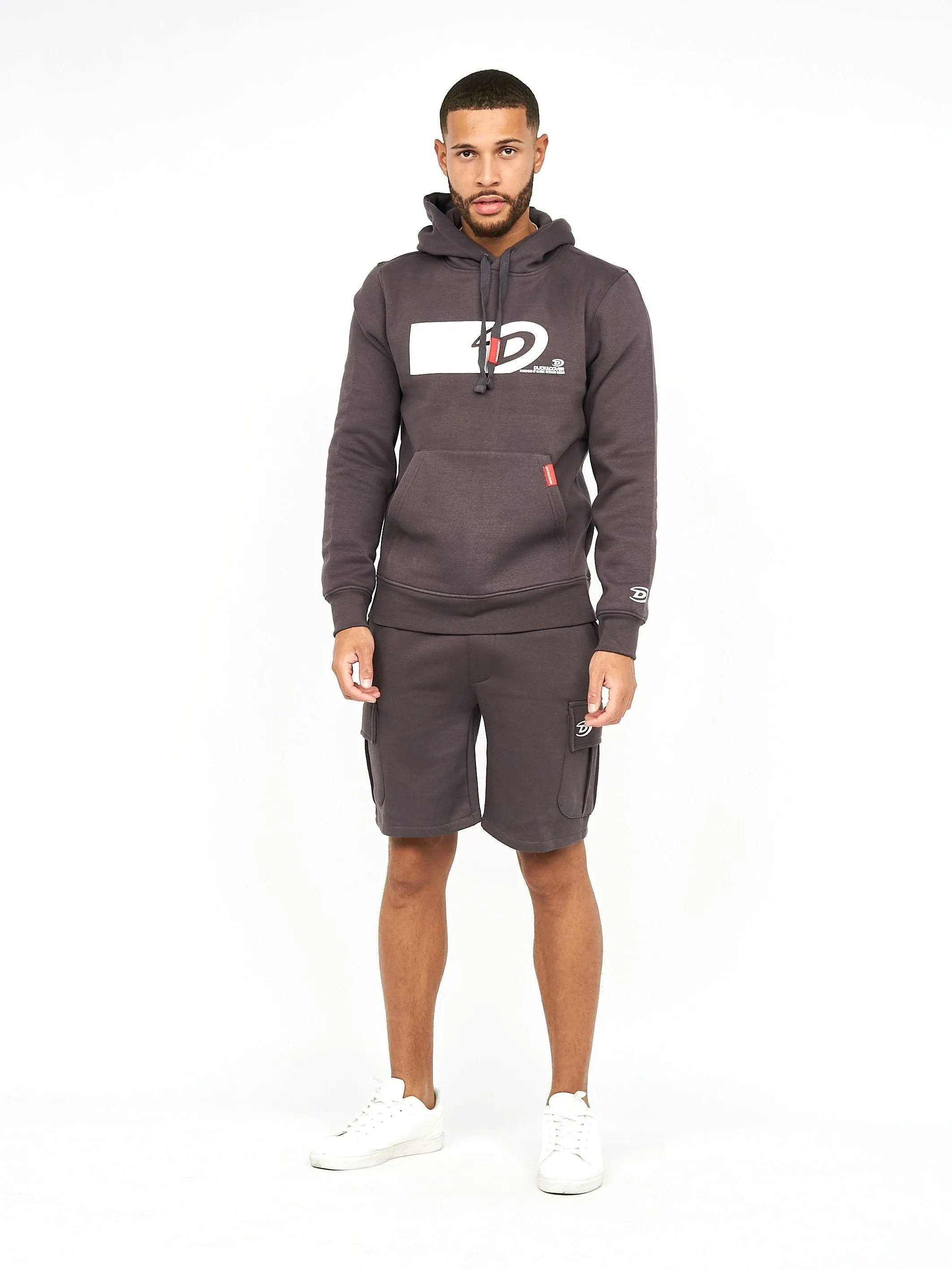 Bidwell Hoodie Dark Charcoal Marl/Black sold by Brand Corner product image thumbnail 2
