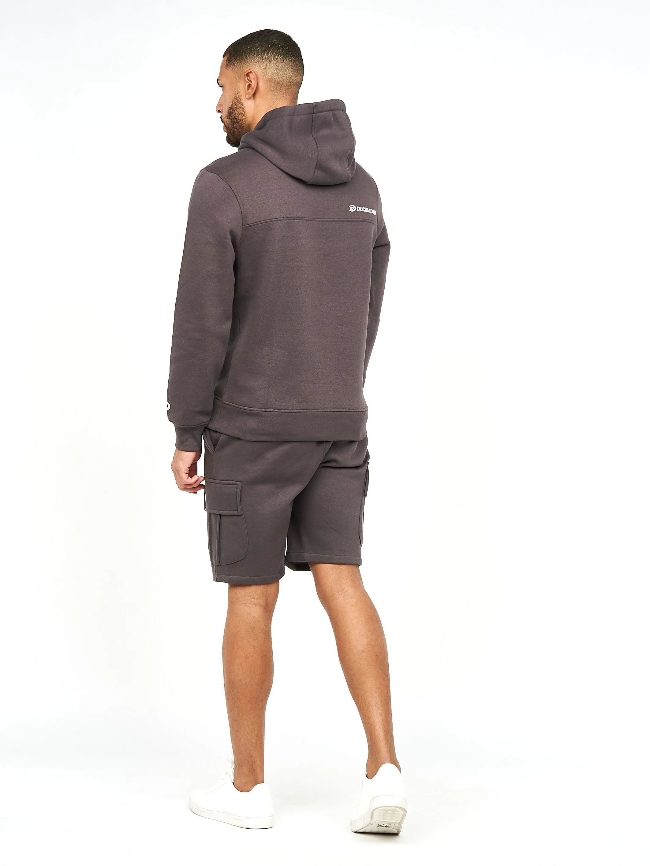 Bidwell Hoodie Dark Charcoal Marl/Black sold by Brand Corner product image thumbnail 3