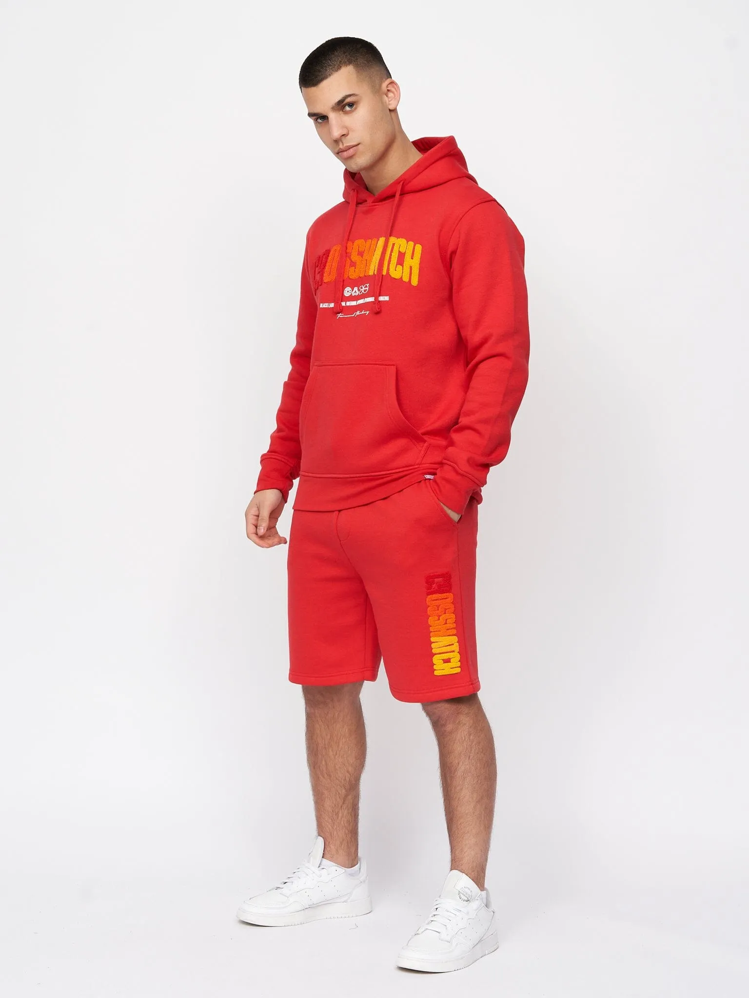 Flocked Shorts Red sold by Brand Corner