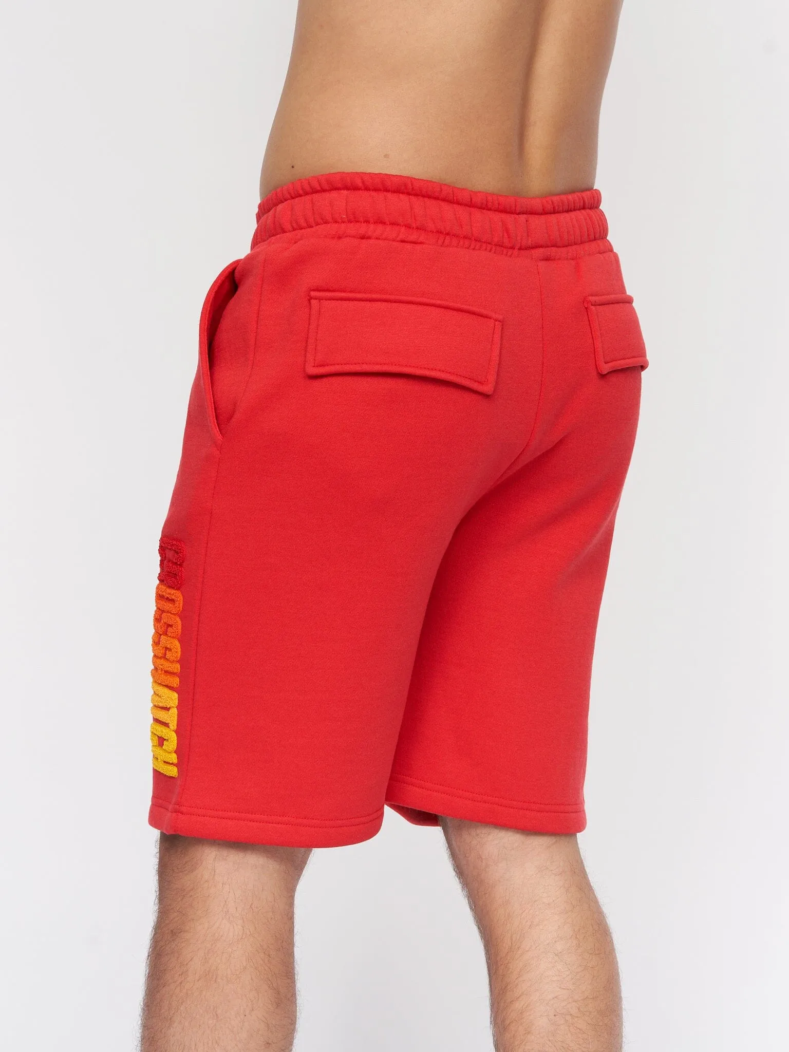 Flocked Shorts Red sold by Brand Corner product image thumbnail 3