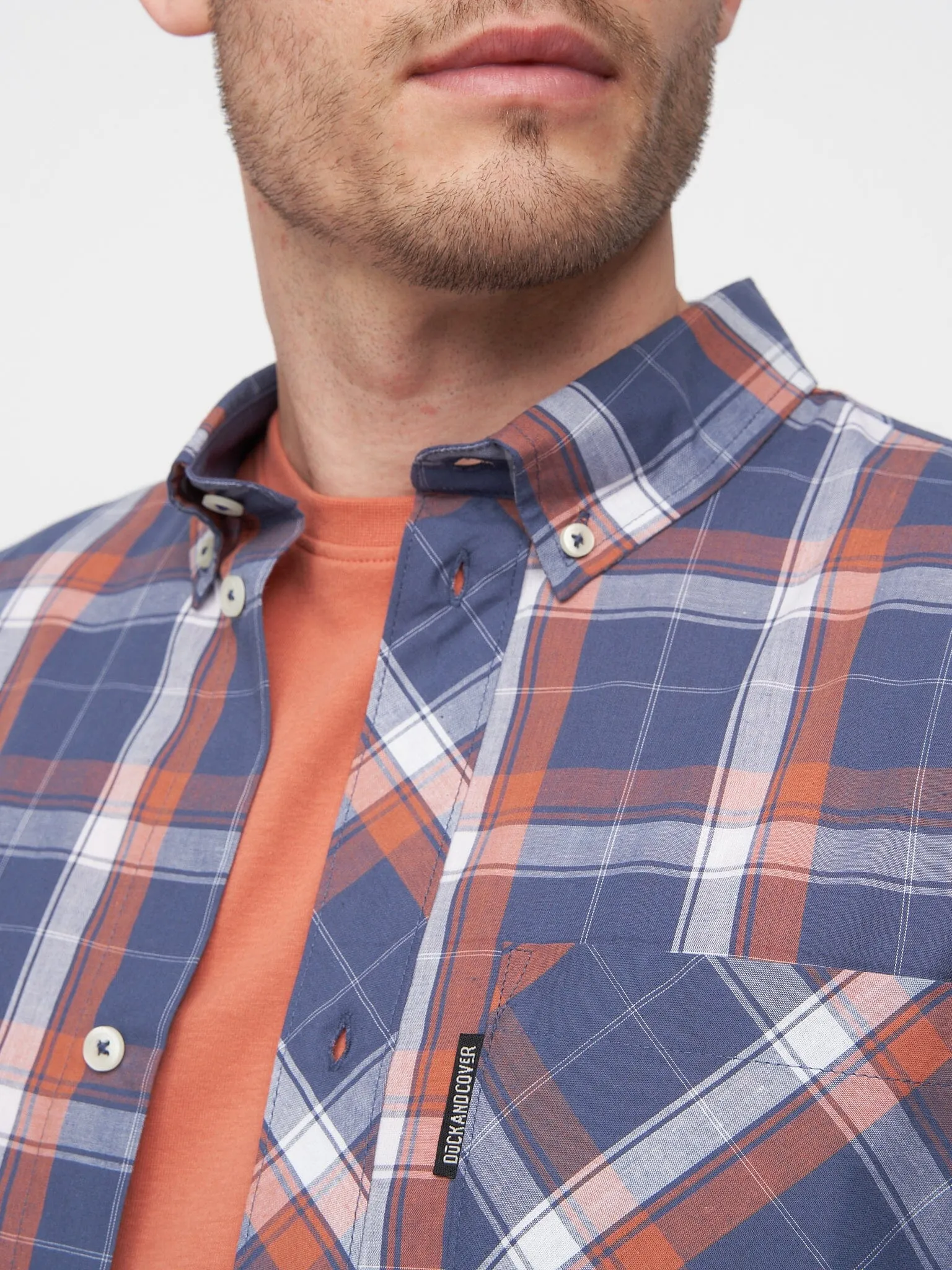 Lennmore Shirt Navy Check sold by Brand Corner product image thumbnail 4