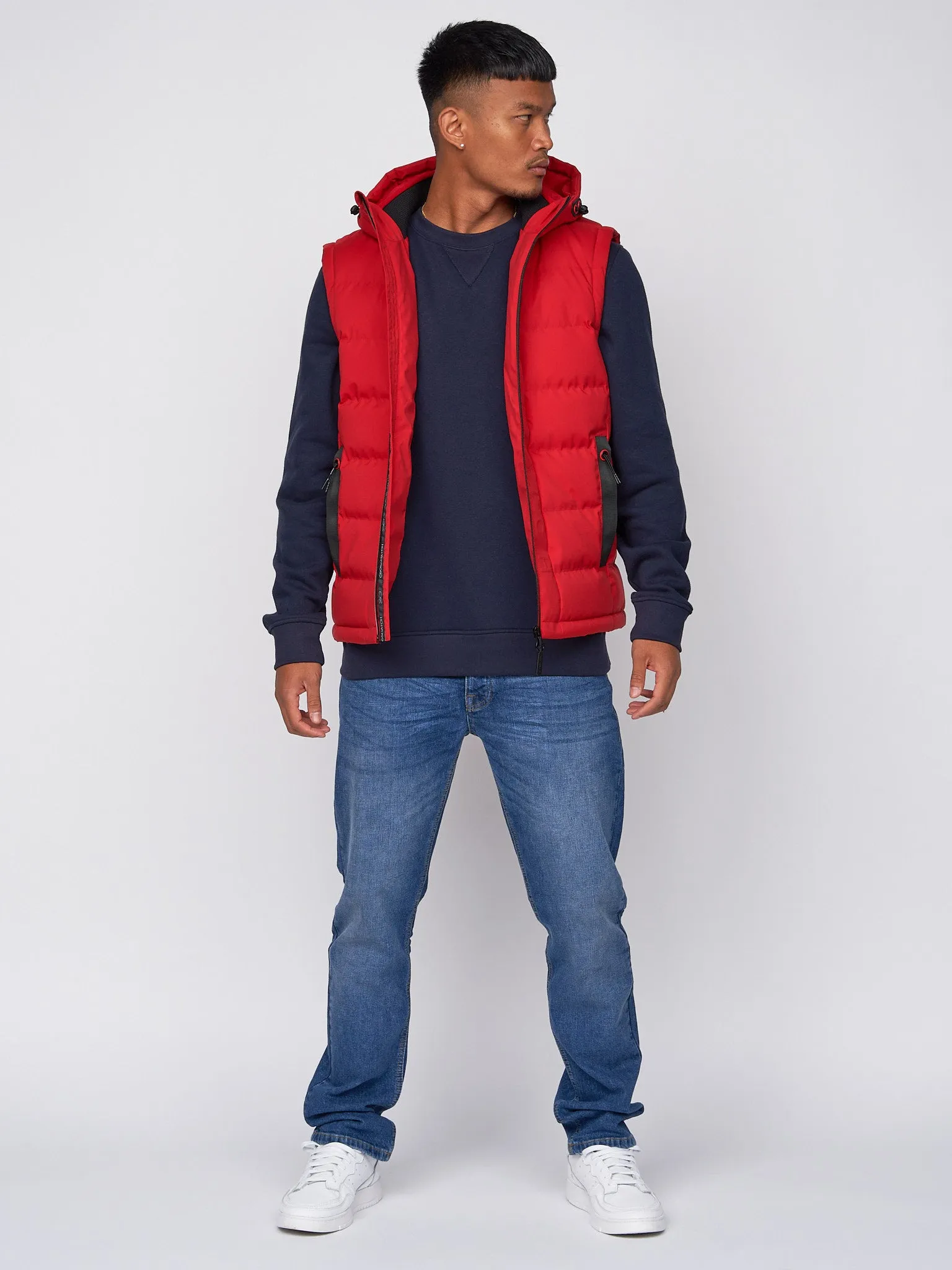 Kampnew Embossed Gilet Red sold by Brand Corner product image thumbnail 3