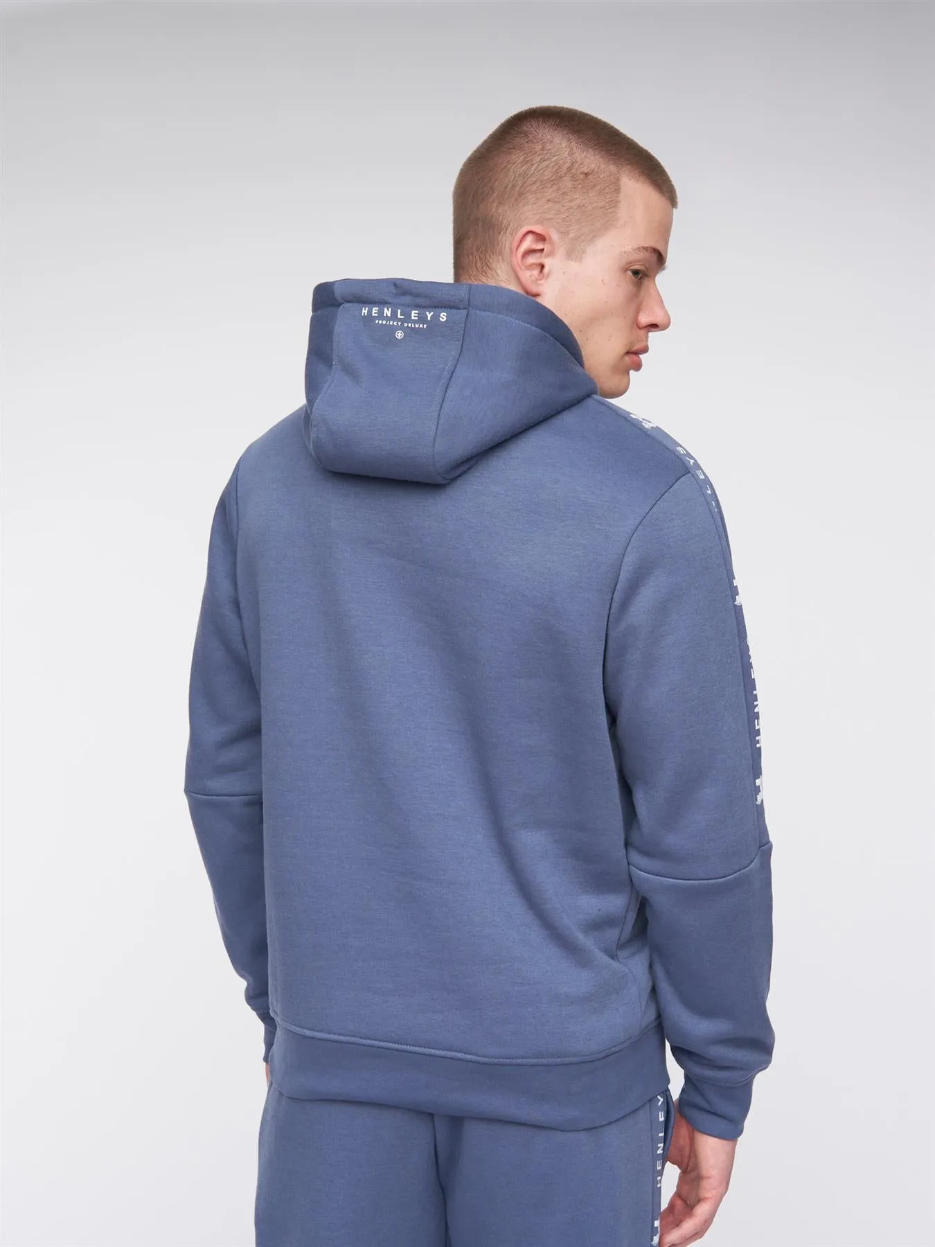 Mens Tapehen Hoodie Deep Blue sold by Brand Corner product image thumbnail 4