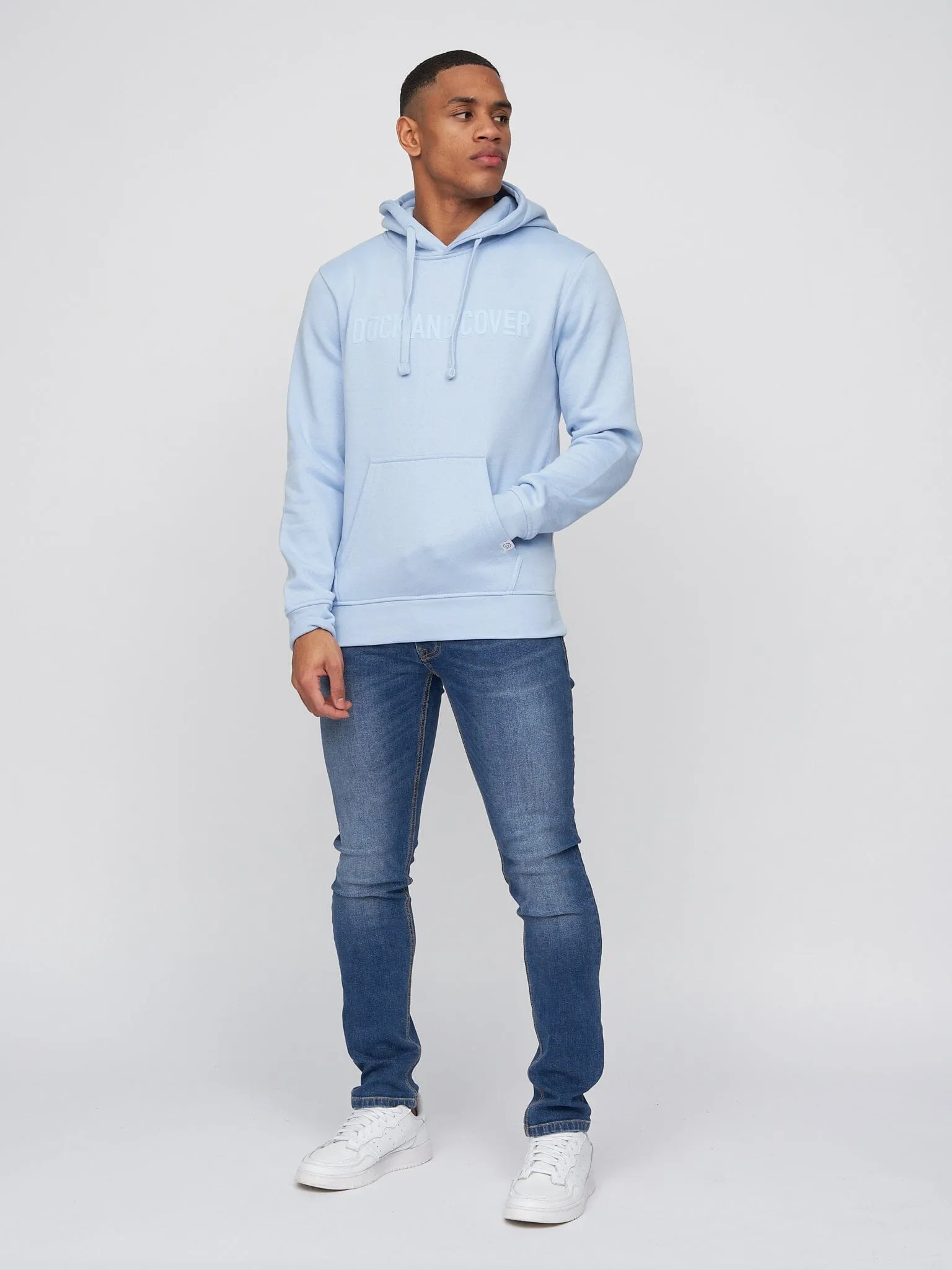 Basico Hoodie Light Blue sold by Brand Corner product image thumbnail 2