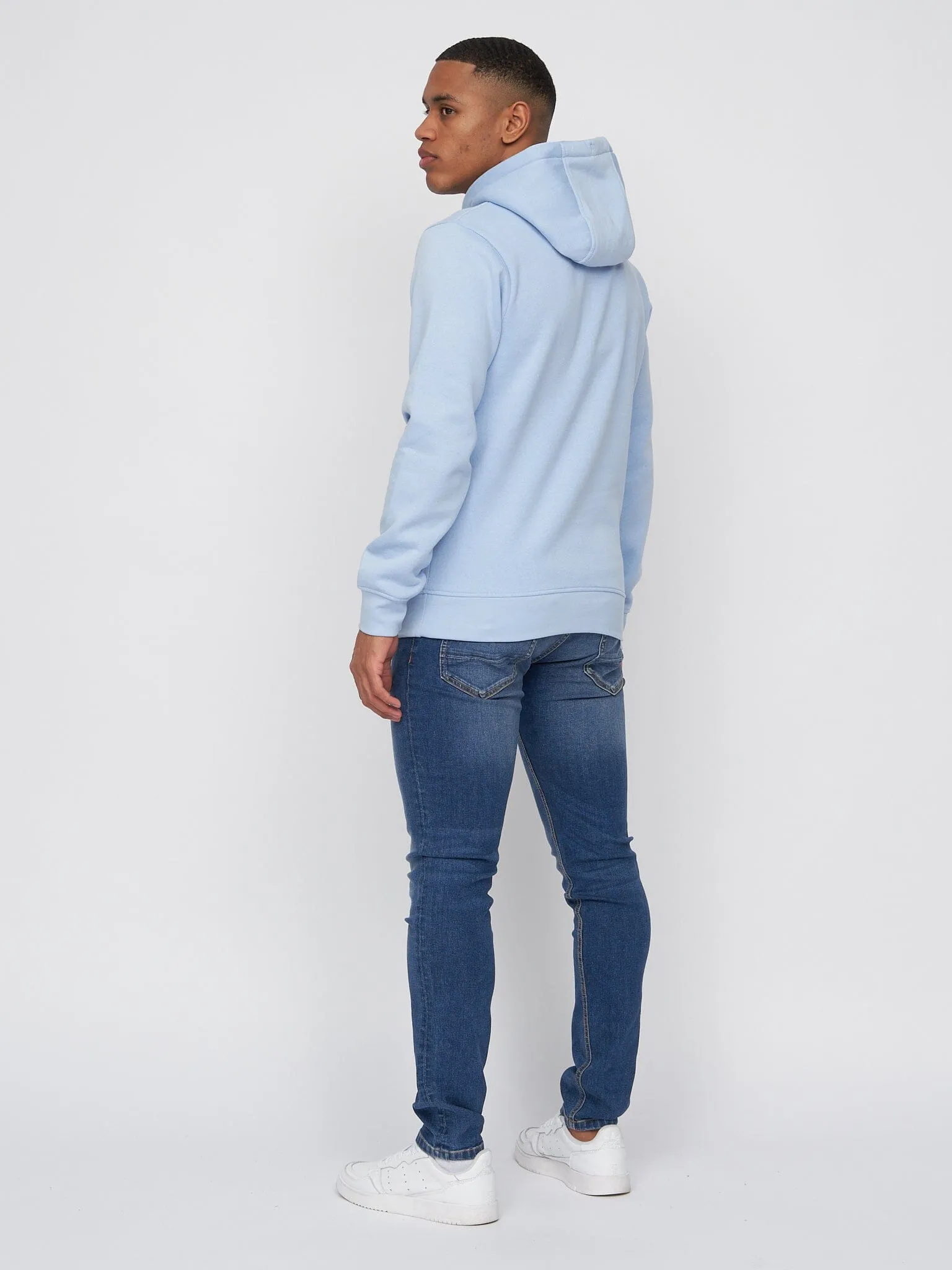 Basico Hoodie Light Blue sold by Brand Corner product image thumbnail 3