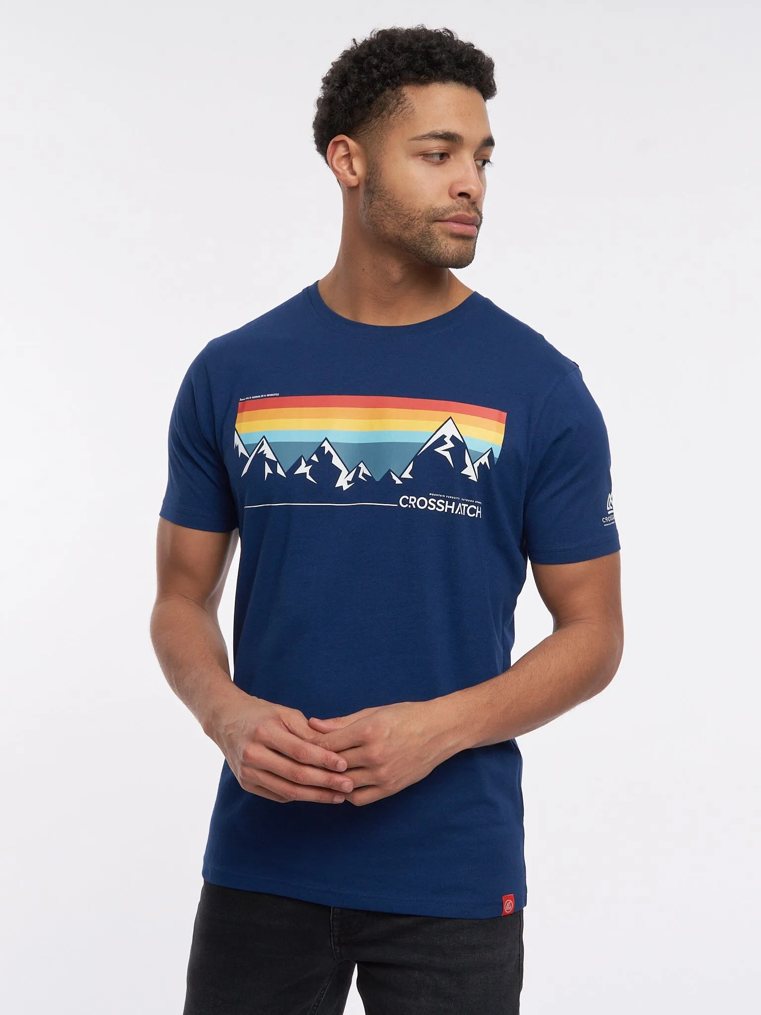 Chamlang T-Shirt Navy Marl sold by Brand Corner product image thumbnail 5