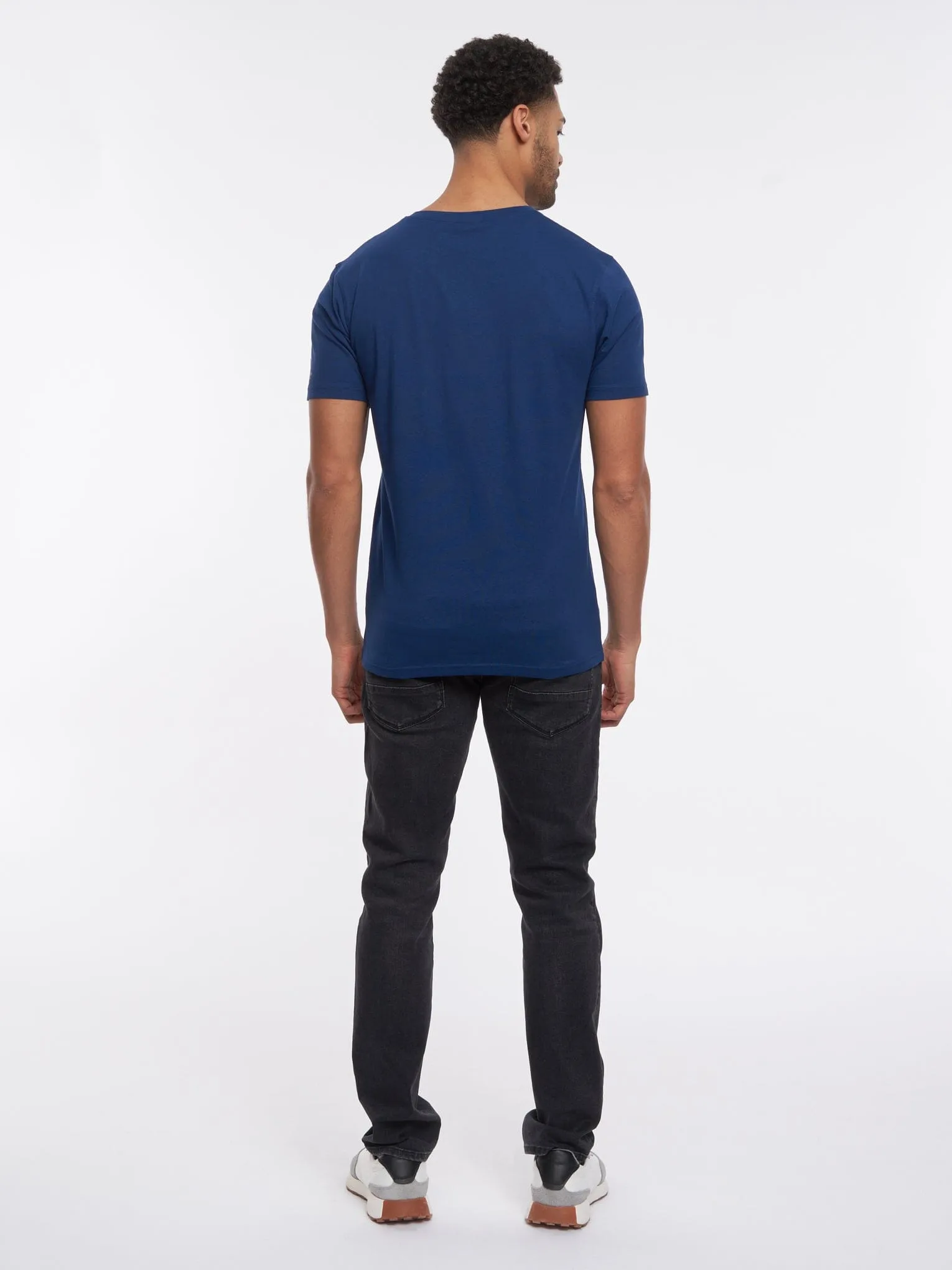 Chamlang T-Shirt Navy Marl sold by Brand Corner product image thumbnail 3