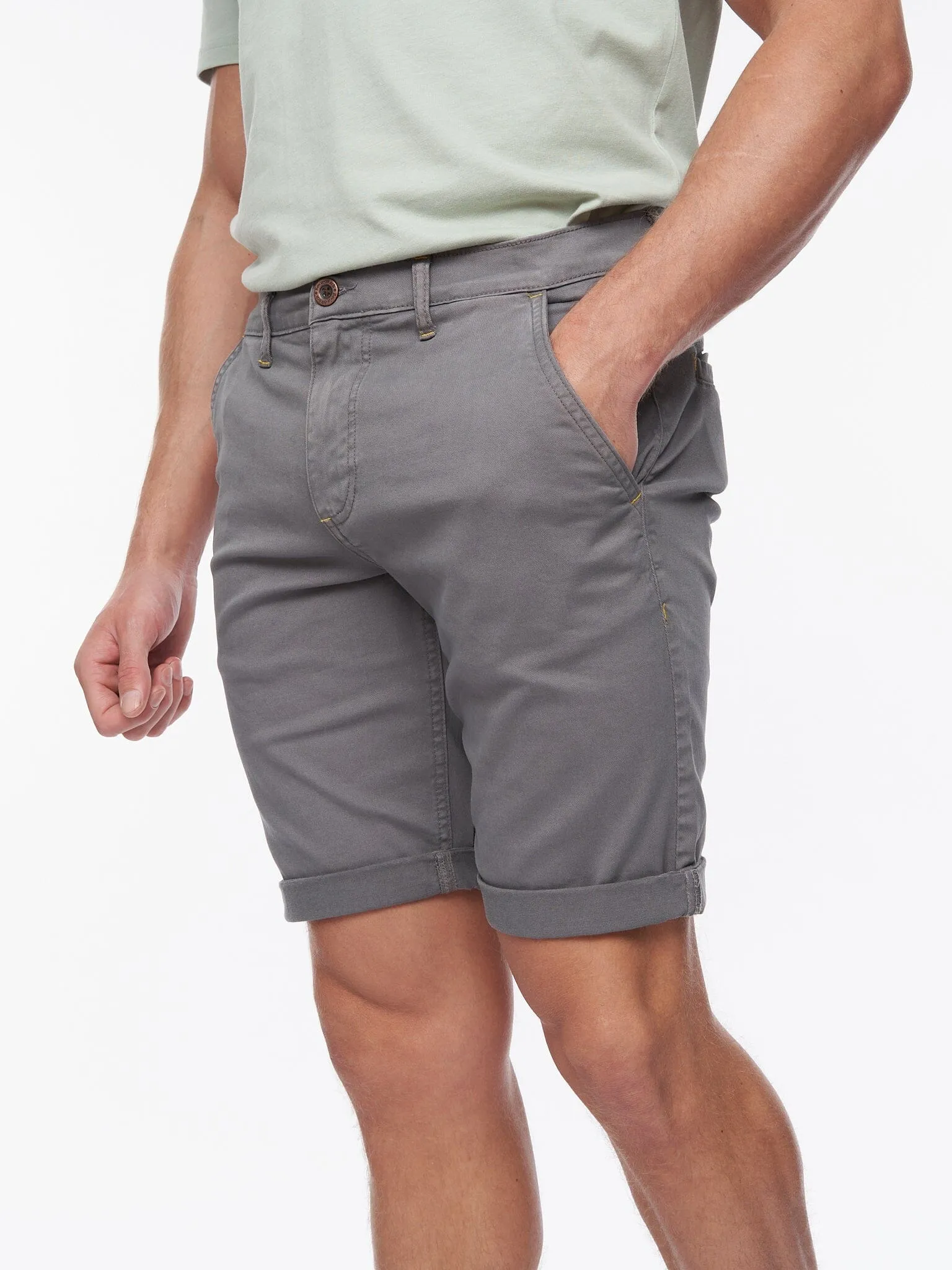 Samwise Chino Shorts Charcoal sold by Brand Corner