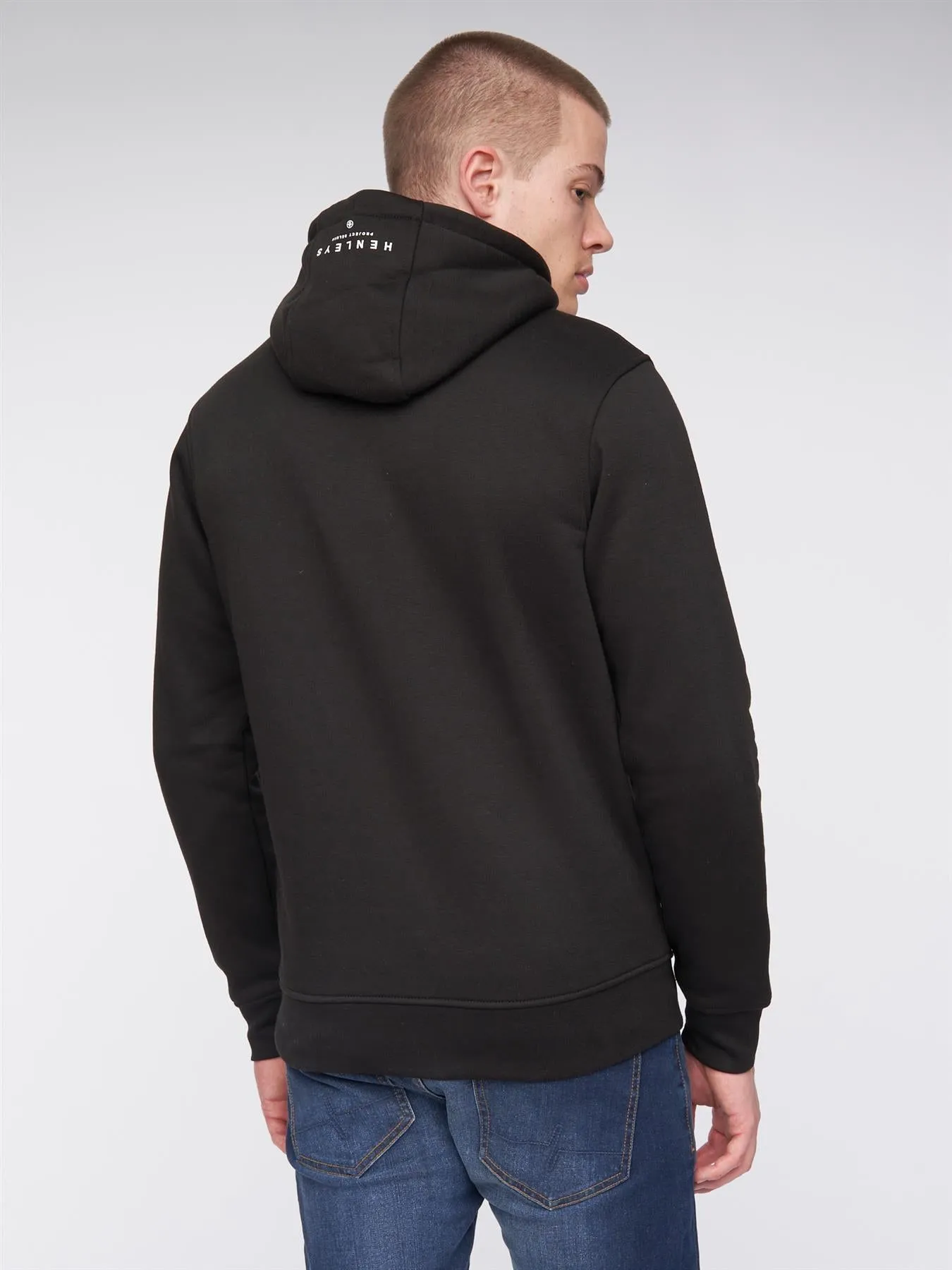 Mens Hentyme Hoodie Black sold by Brand Corner product image thumbnail 4
