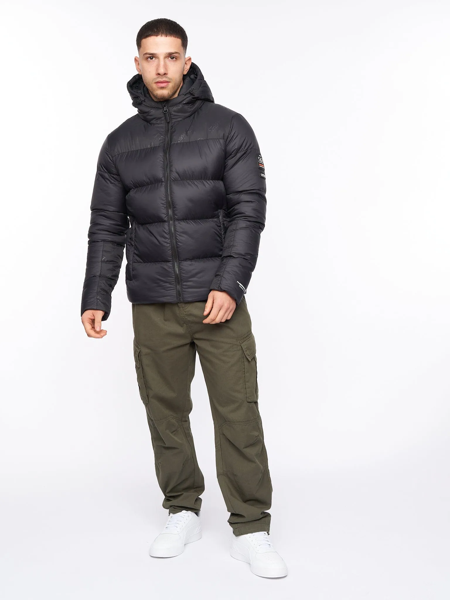 Chemerley Hooded Jacket Black sold by Brand Corner