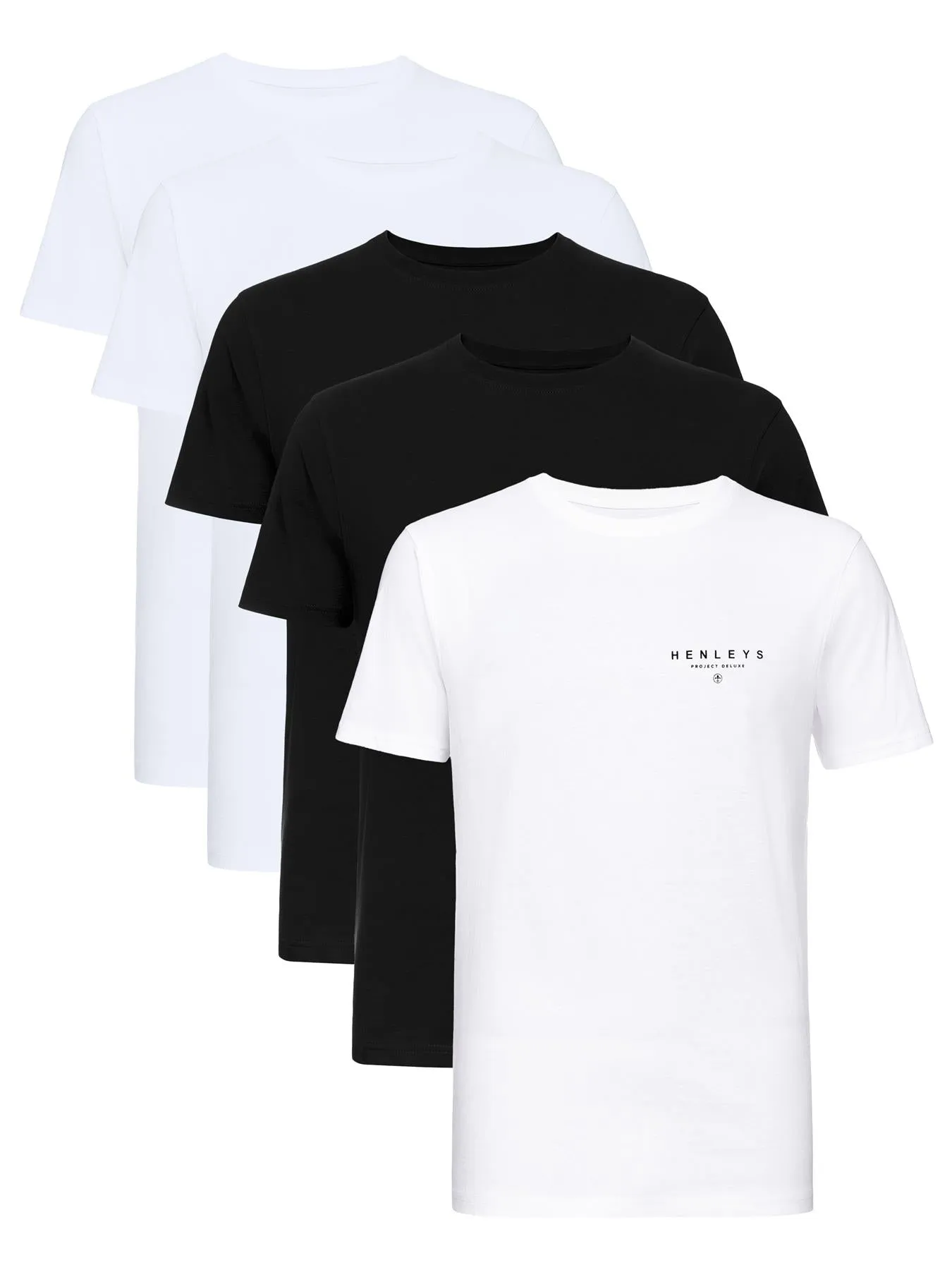 Mens Hencinq A T-Shirt 5pk Assorted sold by Brand Corner