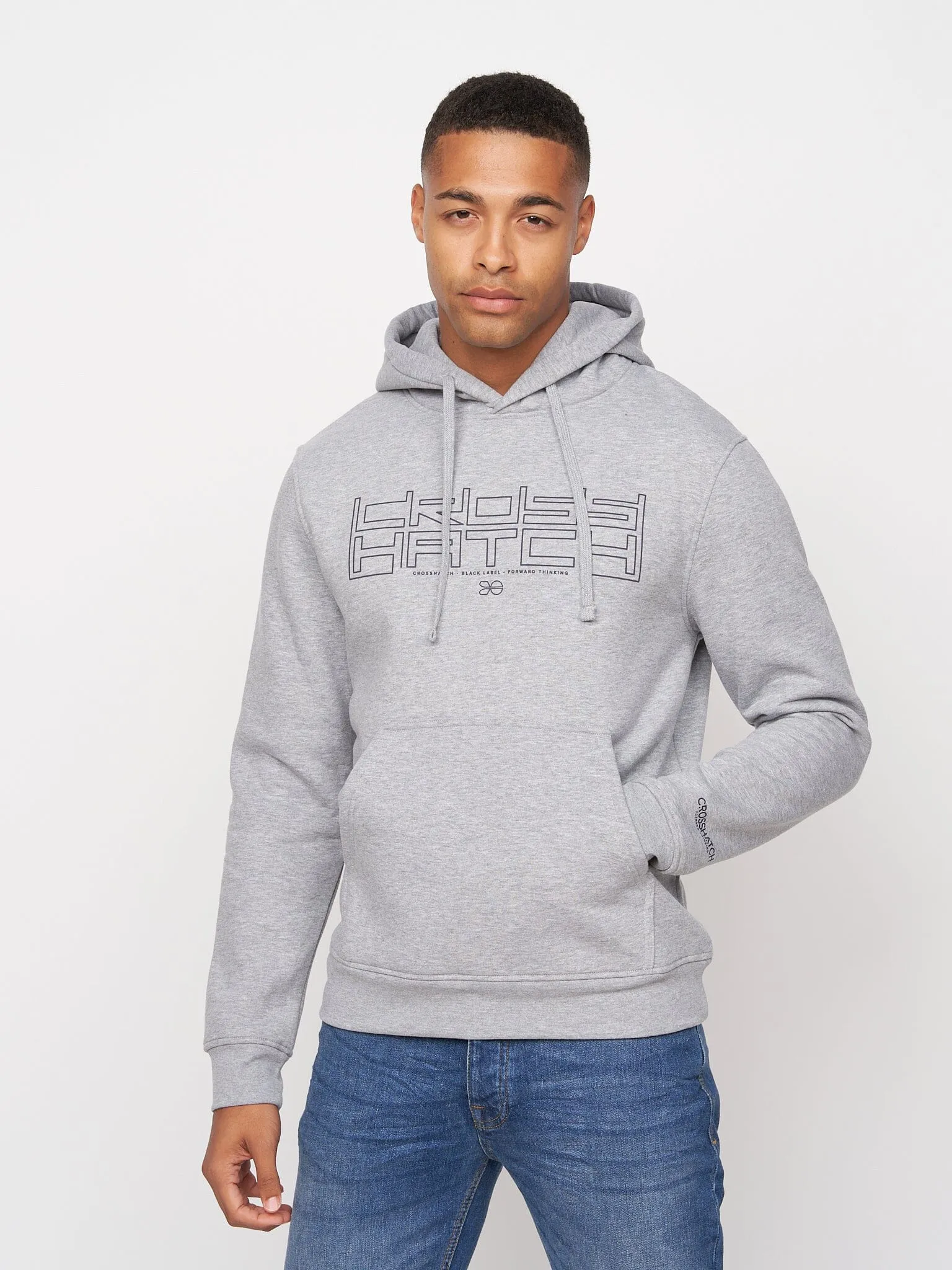 Scouts Hoodie Grey Marl sold by Brand Corner