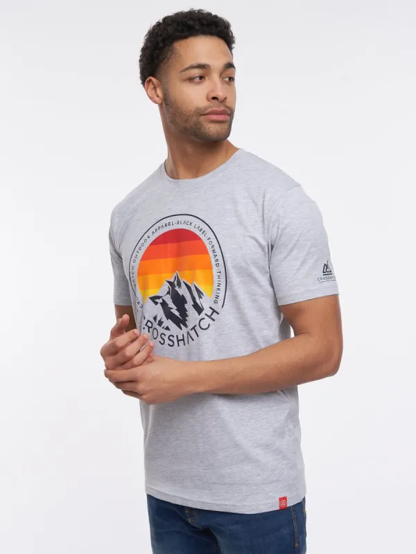 Kamet T-Shirt Grey Marl sold by Brand Corner