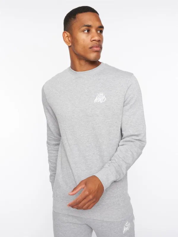 Coby Sweat Grey Marl sold by Brand Corner