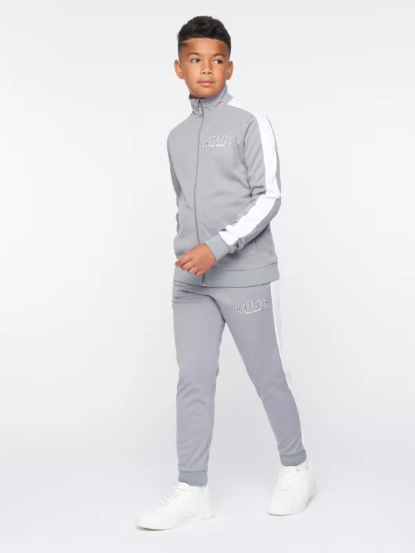 Waylo Track Pant Sharkskin / Optic White sold by Brand Corner