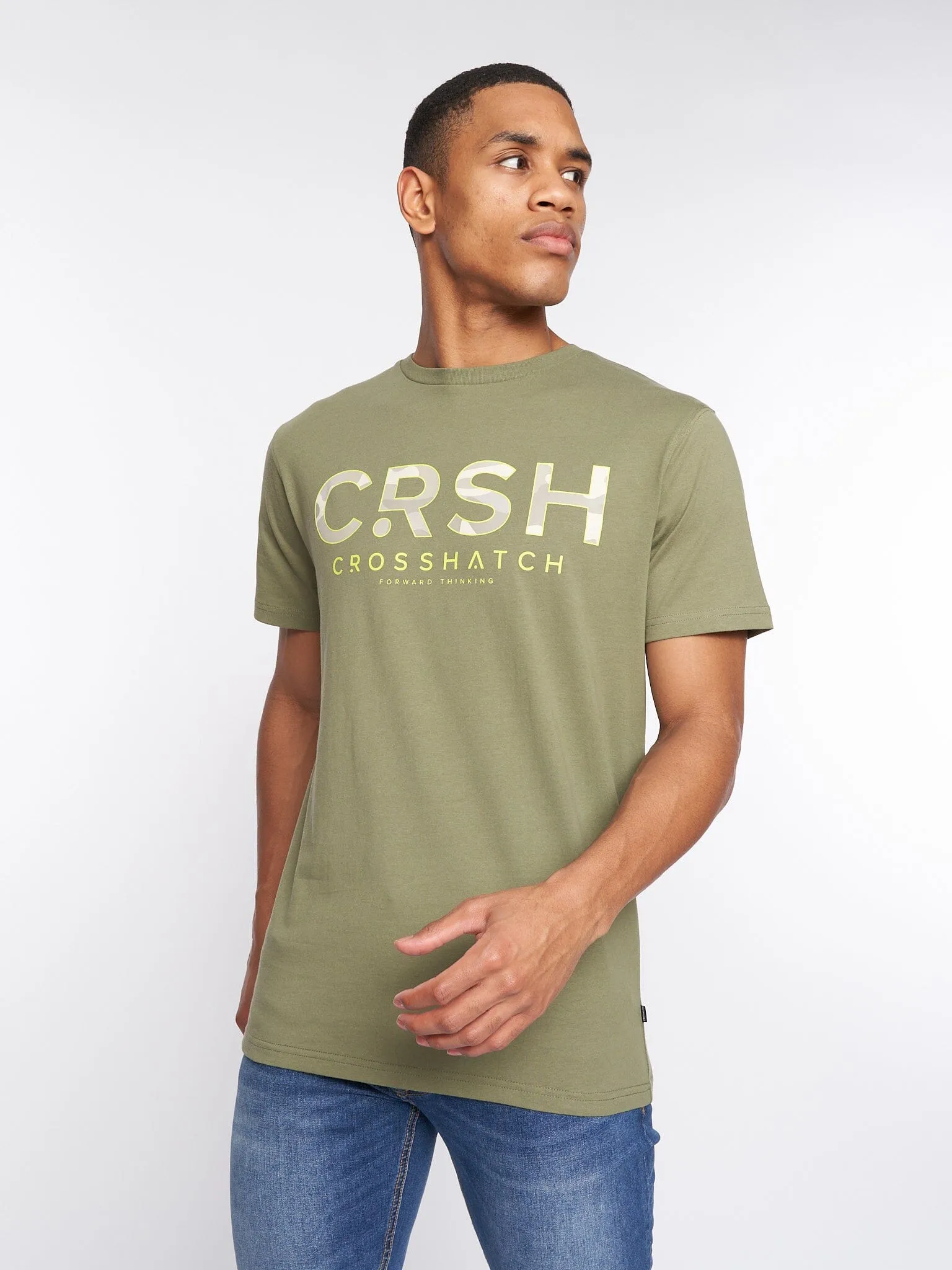 Fratter T-Shirt Olive sold by Brand Corner product image thumbnail 2
