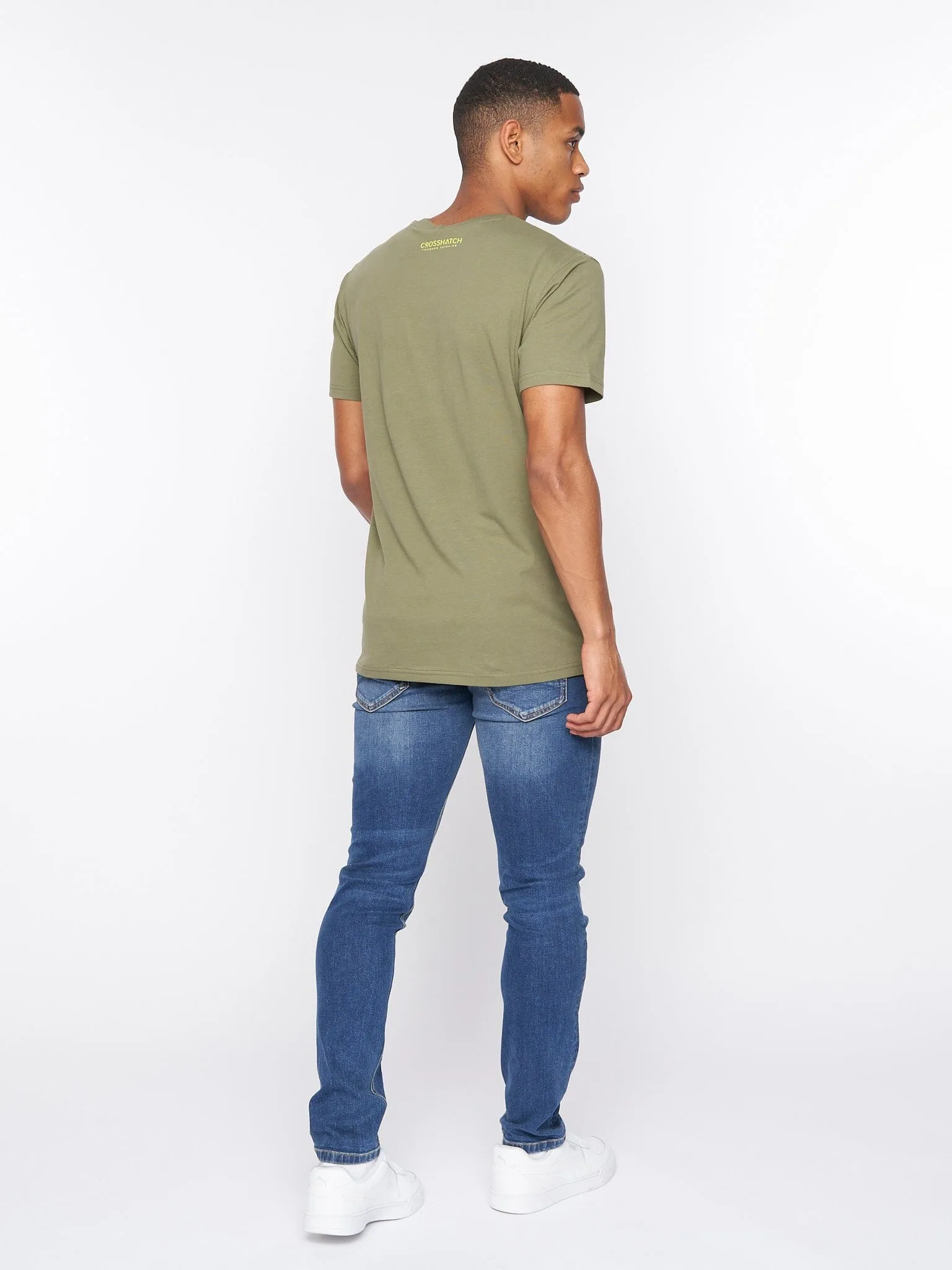 Fratter T-Shirt Olive sold by Brand Corner product image thumbnail 4