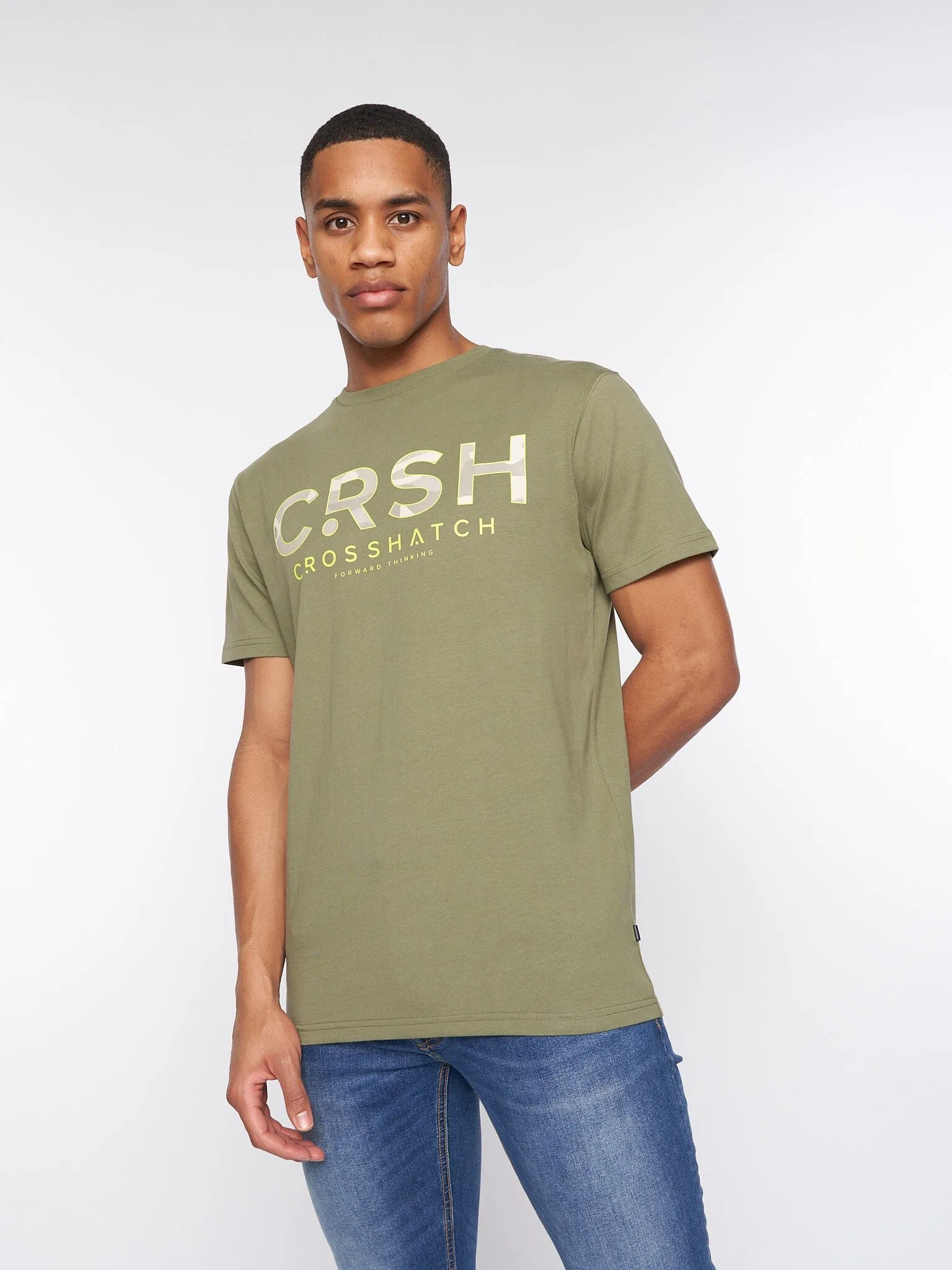 Fratter T-Shirt Olive sold by Brand Corner