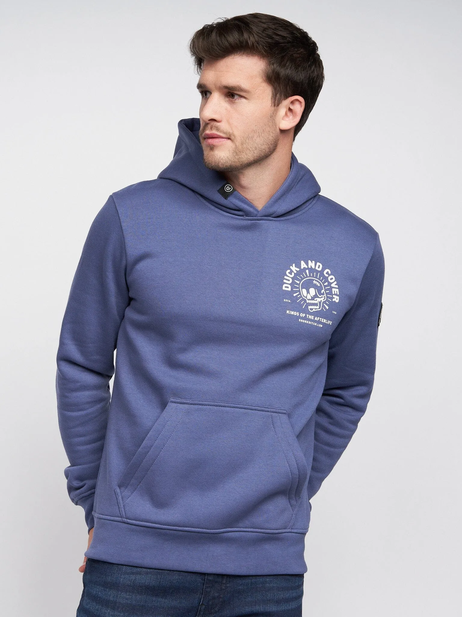 Lennmore Hoodie Mid Blue sold by Brand Corner product image thumbnail 2