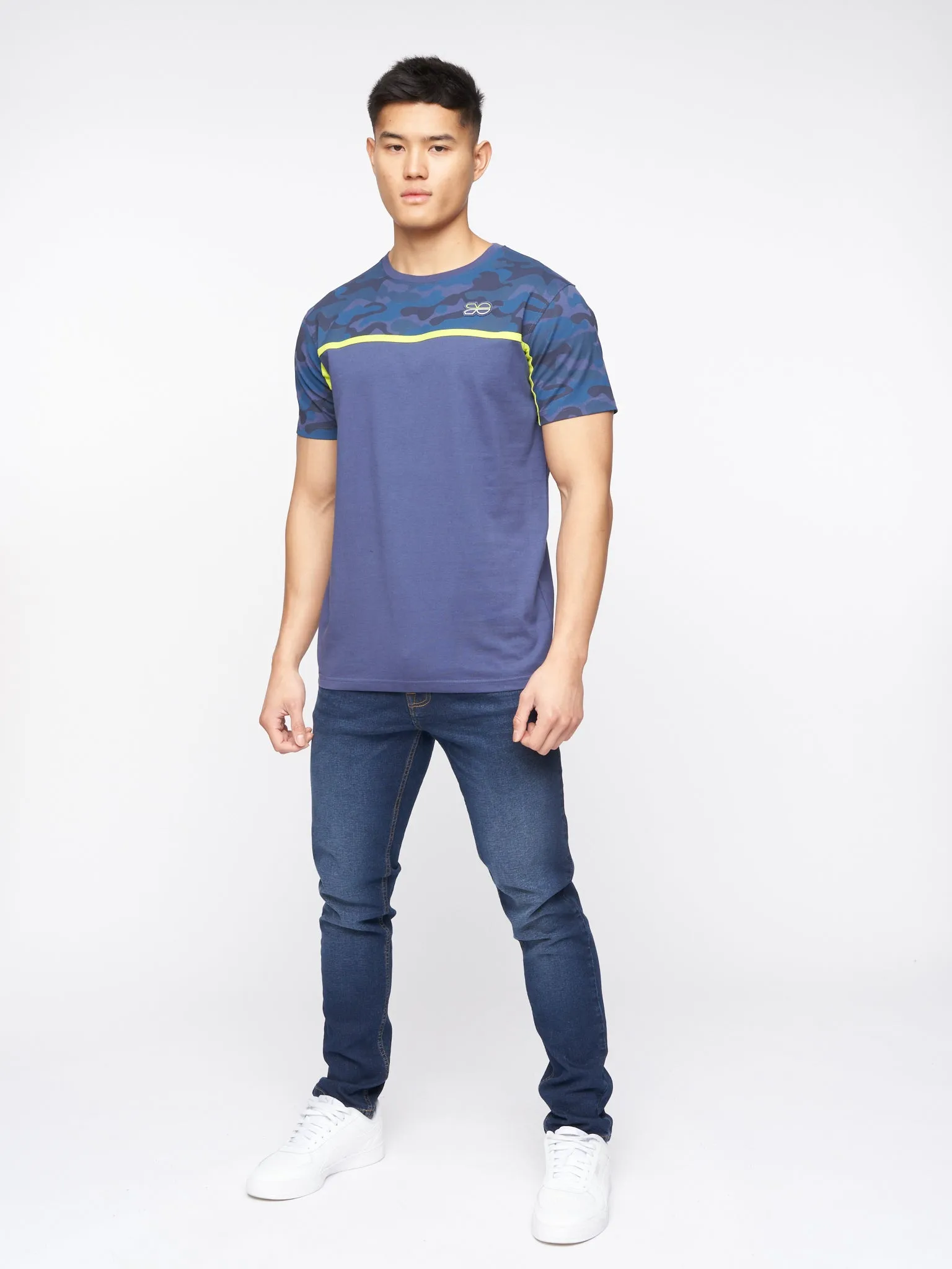 Brightling Camo T-Shirt Denim Blue sold by Brand Corner product image thumbnail 2