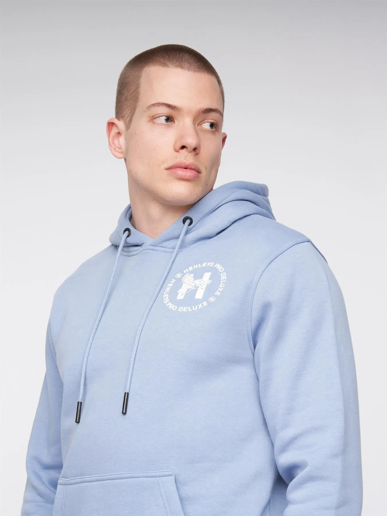 Mens Metafone Hoodie Steel Blue sold by Brand Corner product image thumbnail 5