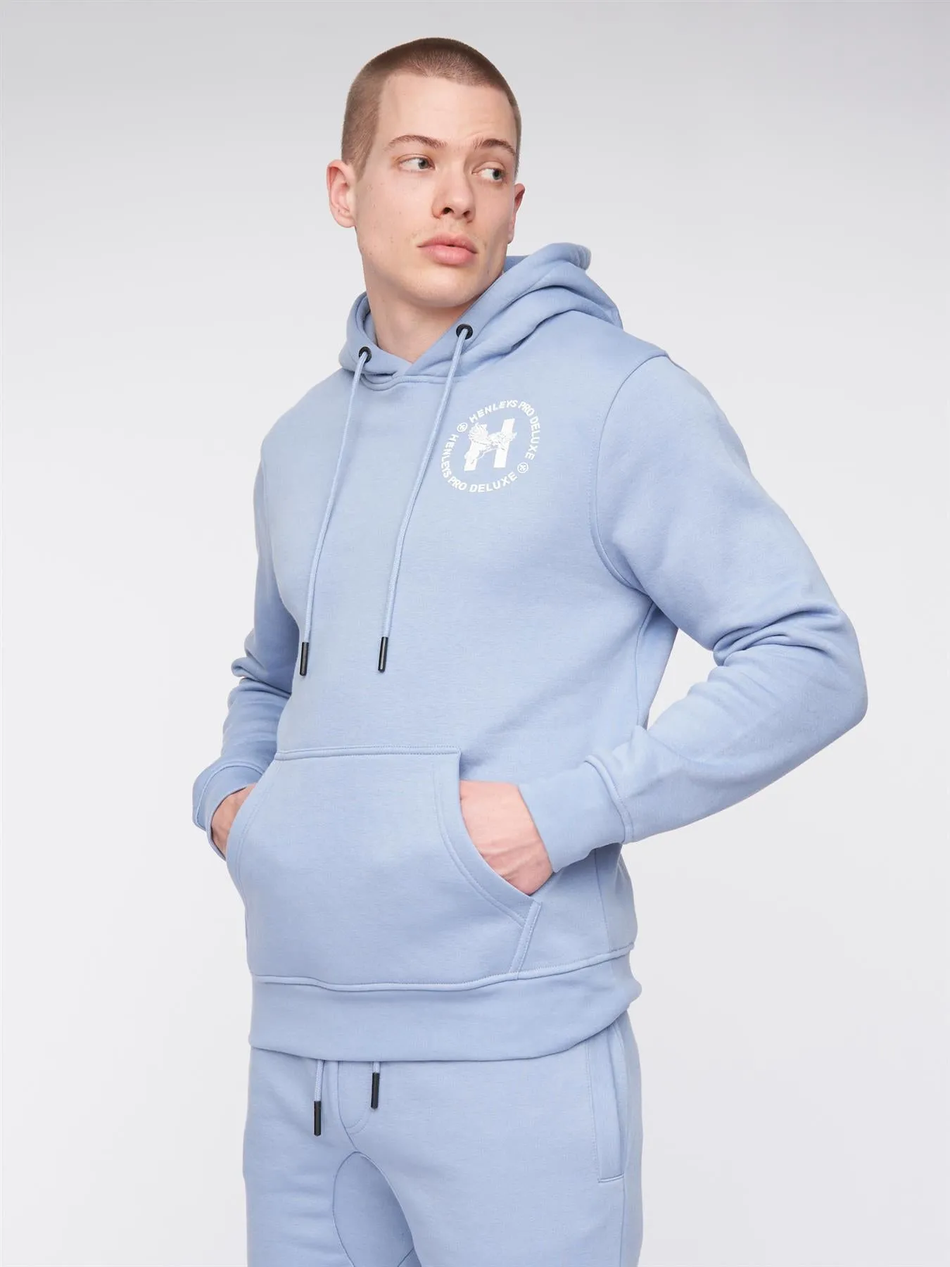 Mens Metafone Hoodie Steel Blue sold by Brand Corner product image thumbnail 3