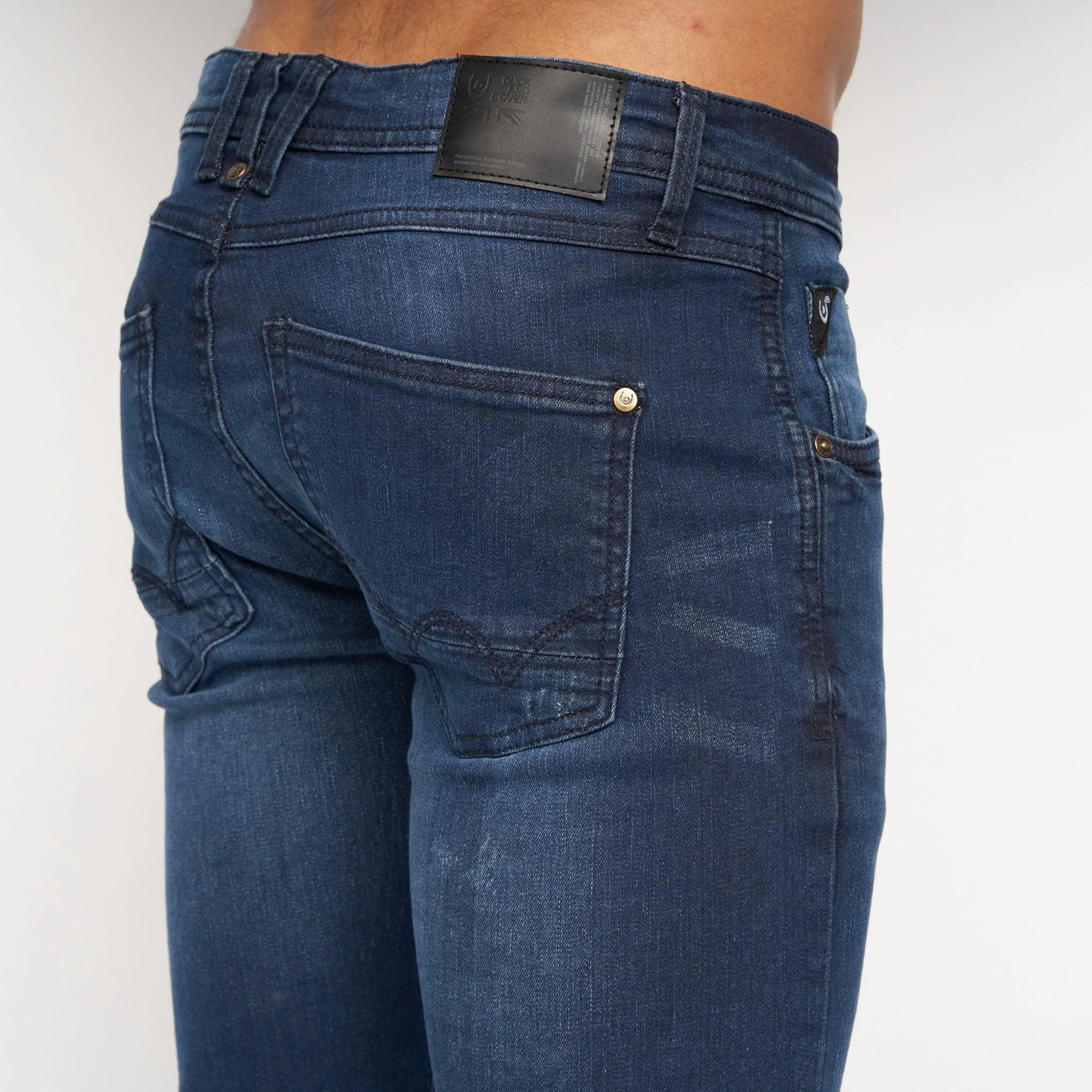 Tranfold Slim Fit Jeans Dark Wash sold by Brand Corner product image thumbnail 4