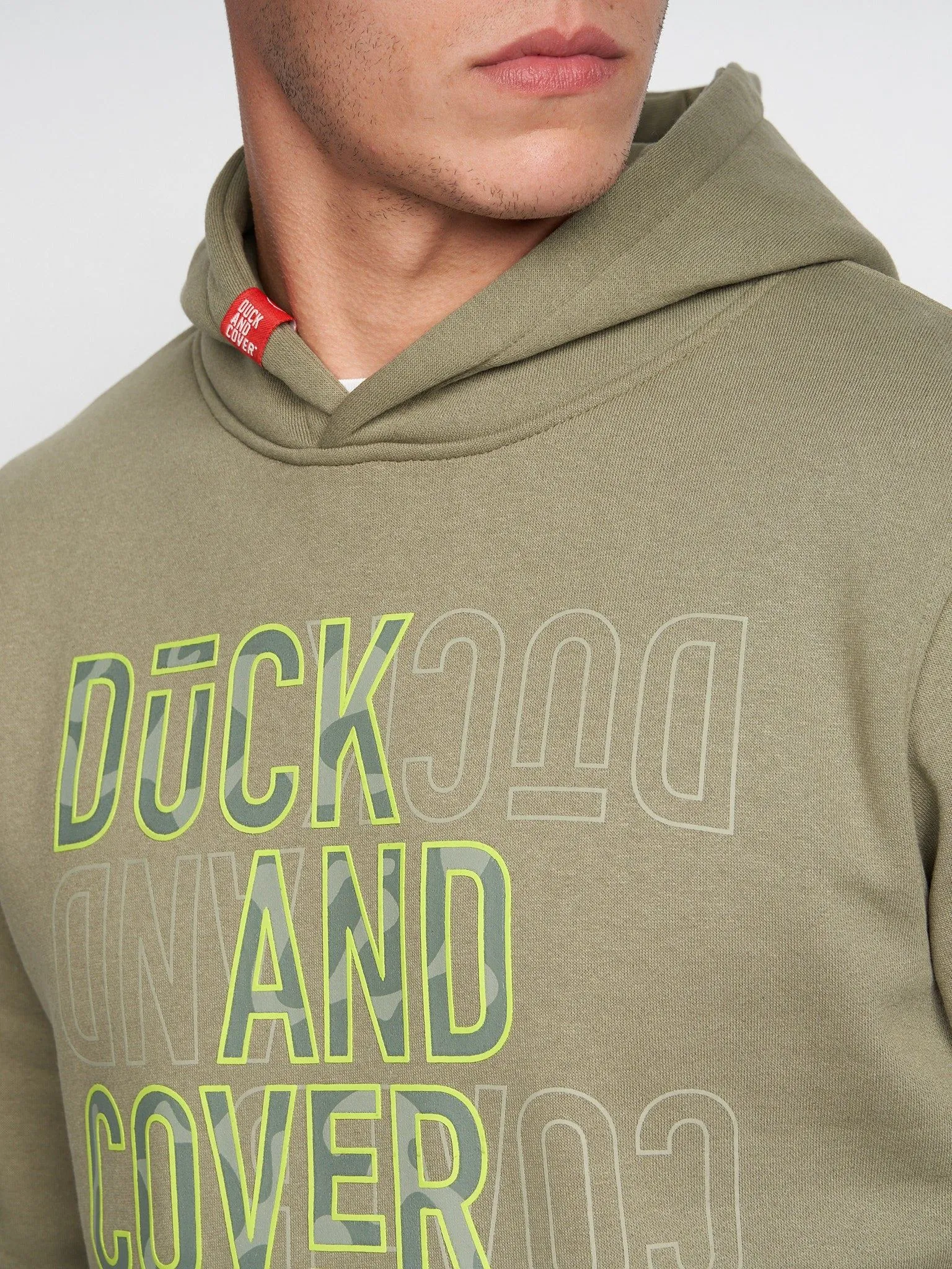Mens Pecklar Hoodie Olive sold by Brand Corner product image thumbnail 5