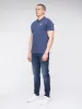 Mens Tapehen Polo Deep Blue sold by Brand Corner