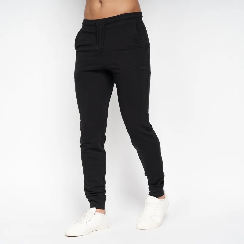 Crosshatch Mens Karmon Joggers Black sold by Brand Corner